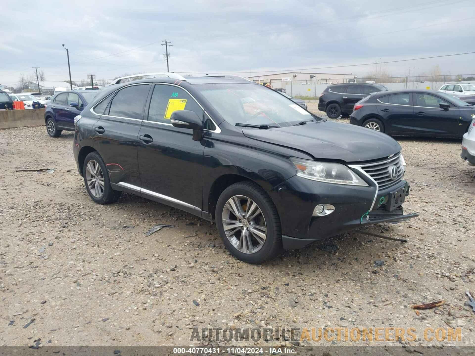 2T2BK1BA8FC263281 LEXUS RX 350 2015