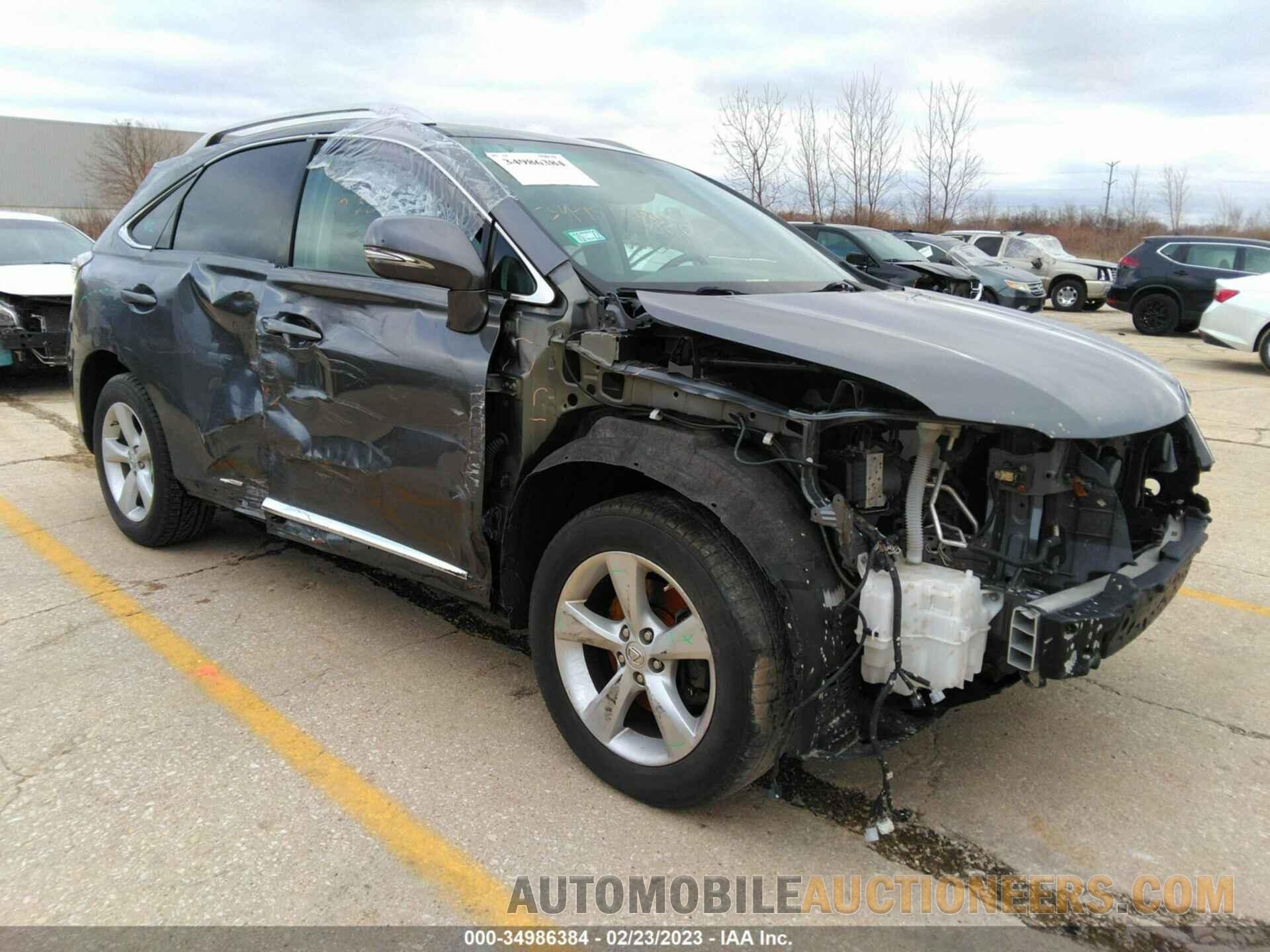 2T2BK1BA8FC267122 LEXUS RX 350 2015