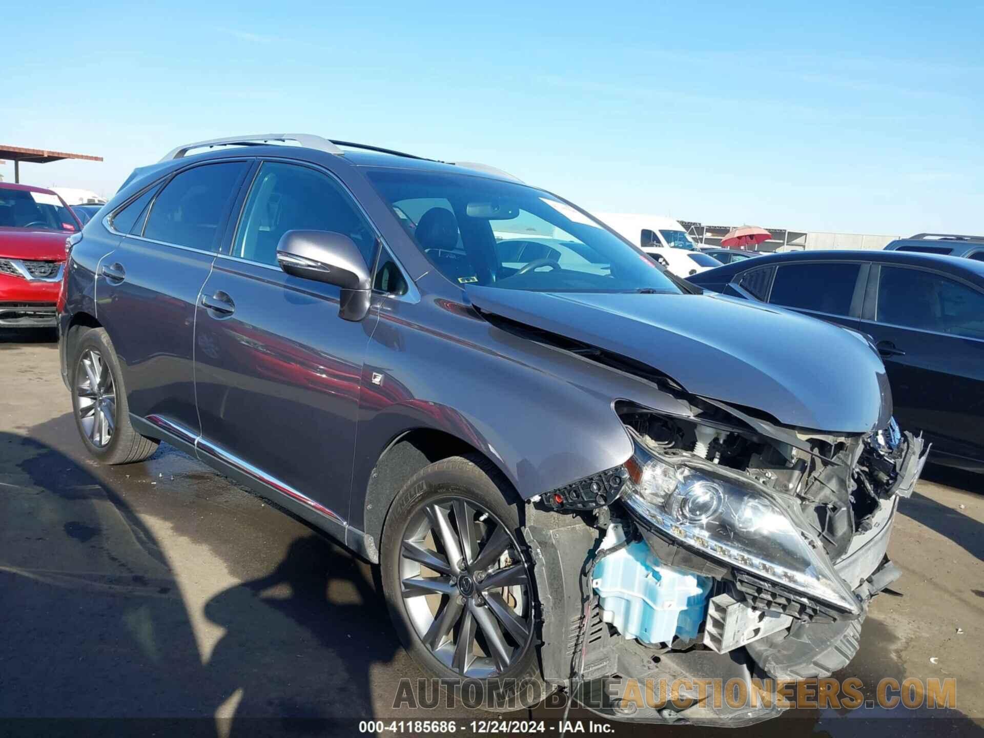 2T2BK1BA8FC274474 LEXUS RX 350 2015