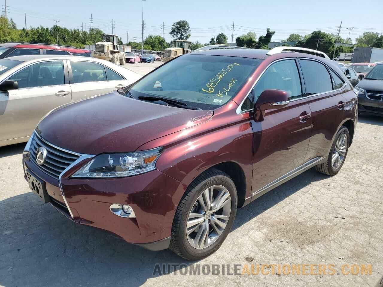 2T2BK1BA8FC275687 LEXUS RX350 2015