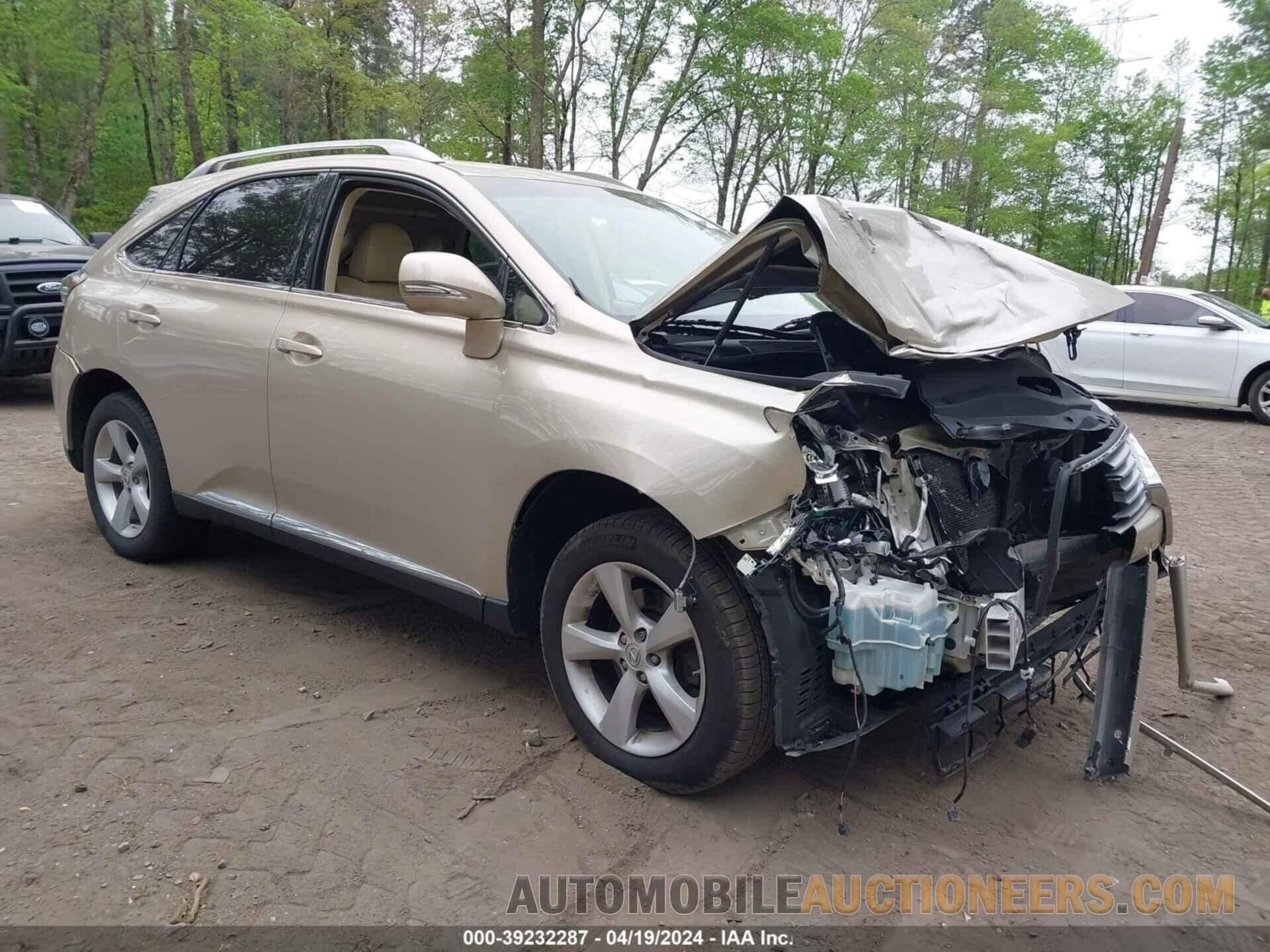 2T2BK1BA8FC282574 LEXUS RX 2015