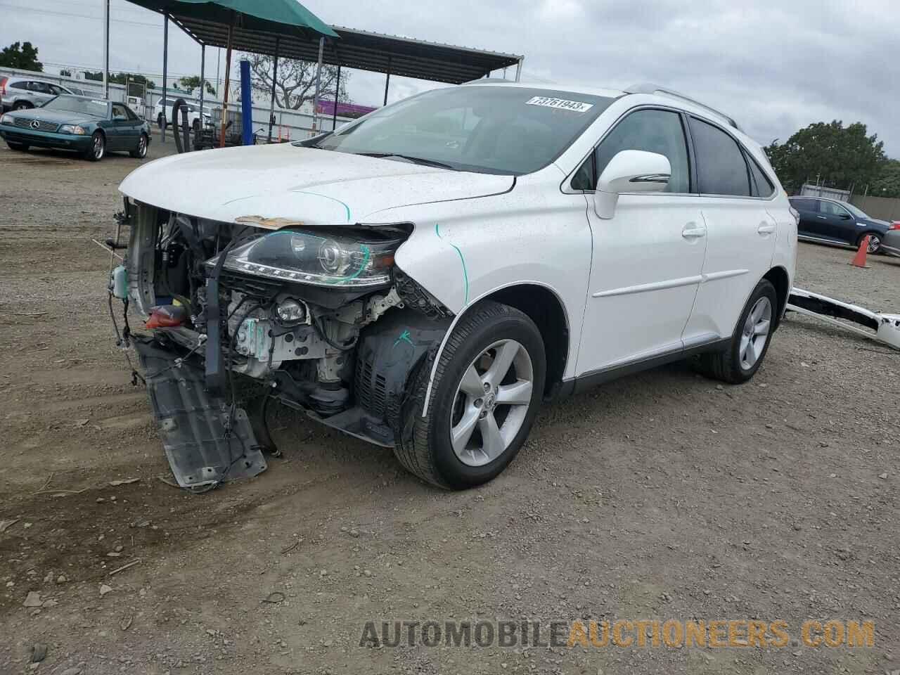 2T2BK1BA8FC283076 LEXUS RX350 2015