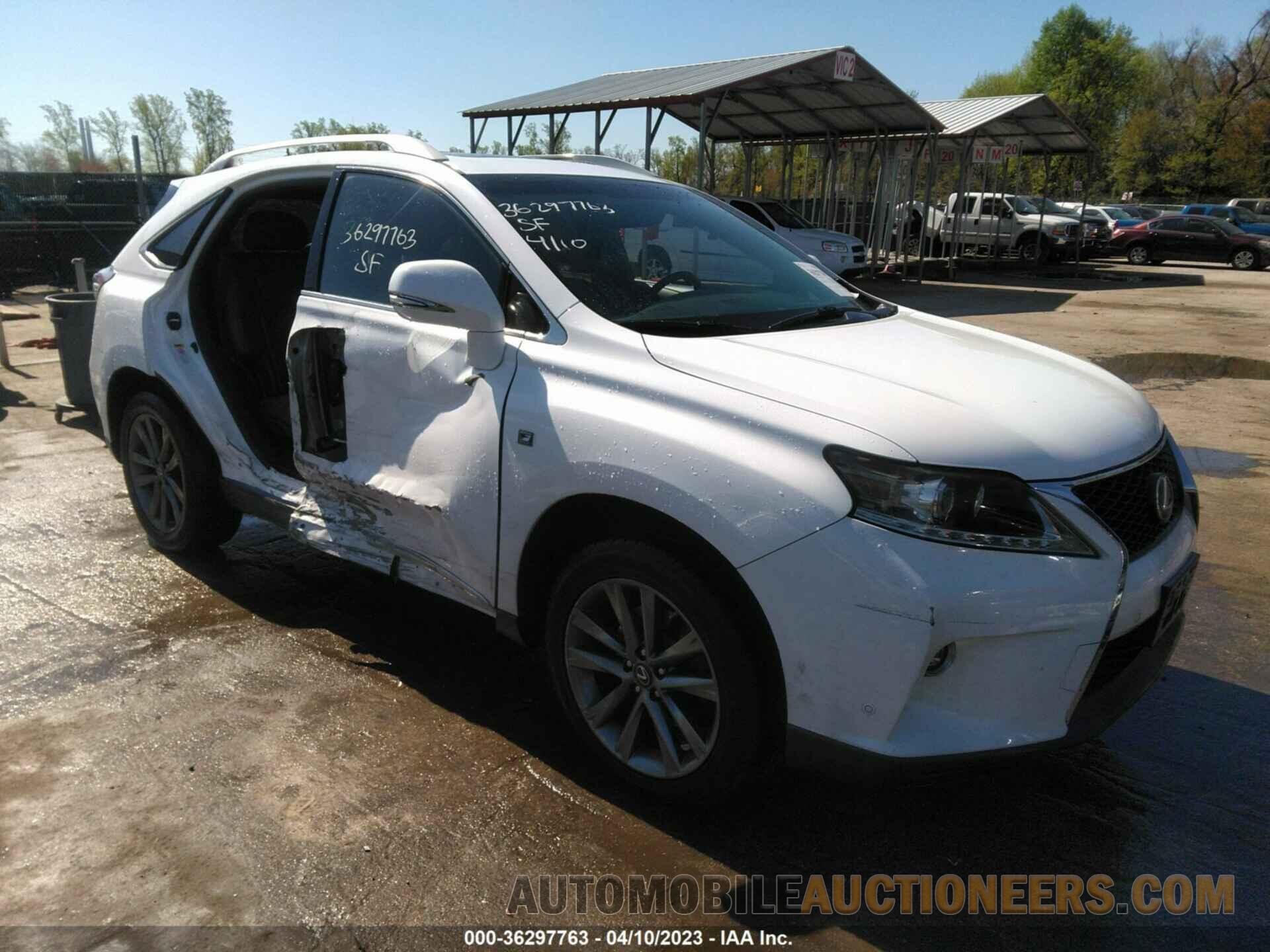 2T2BK1BA8FC285233 LEXUS RX 350 2015