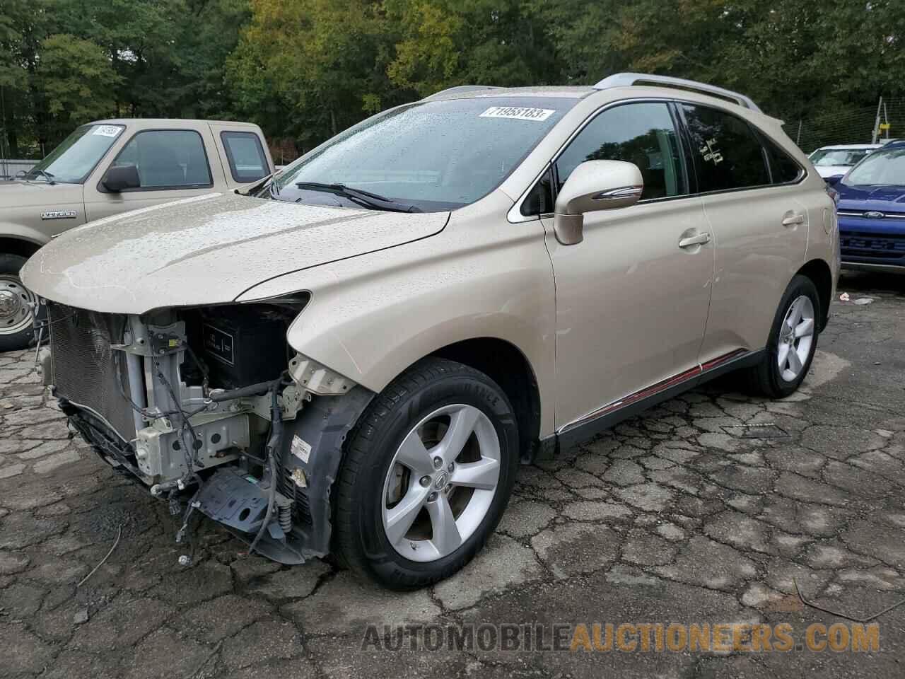 2T2BK1BA8FC291209 LEXUS RX350 2015