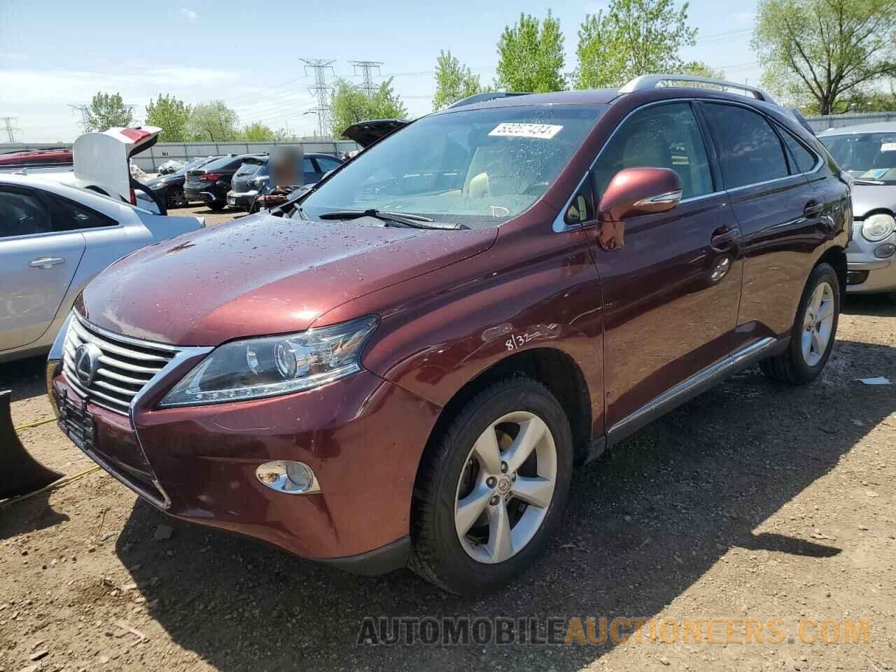 2T2BK1BA8FC295163 LEXUS RX350 2015