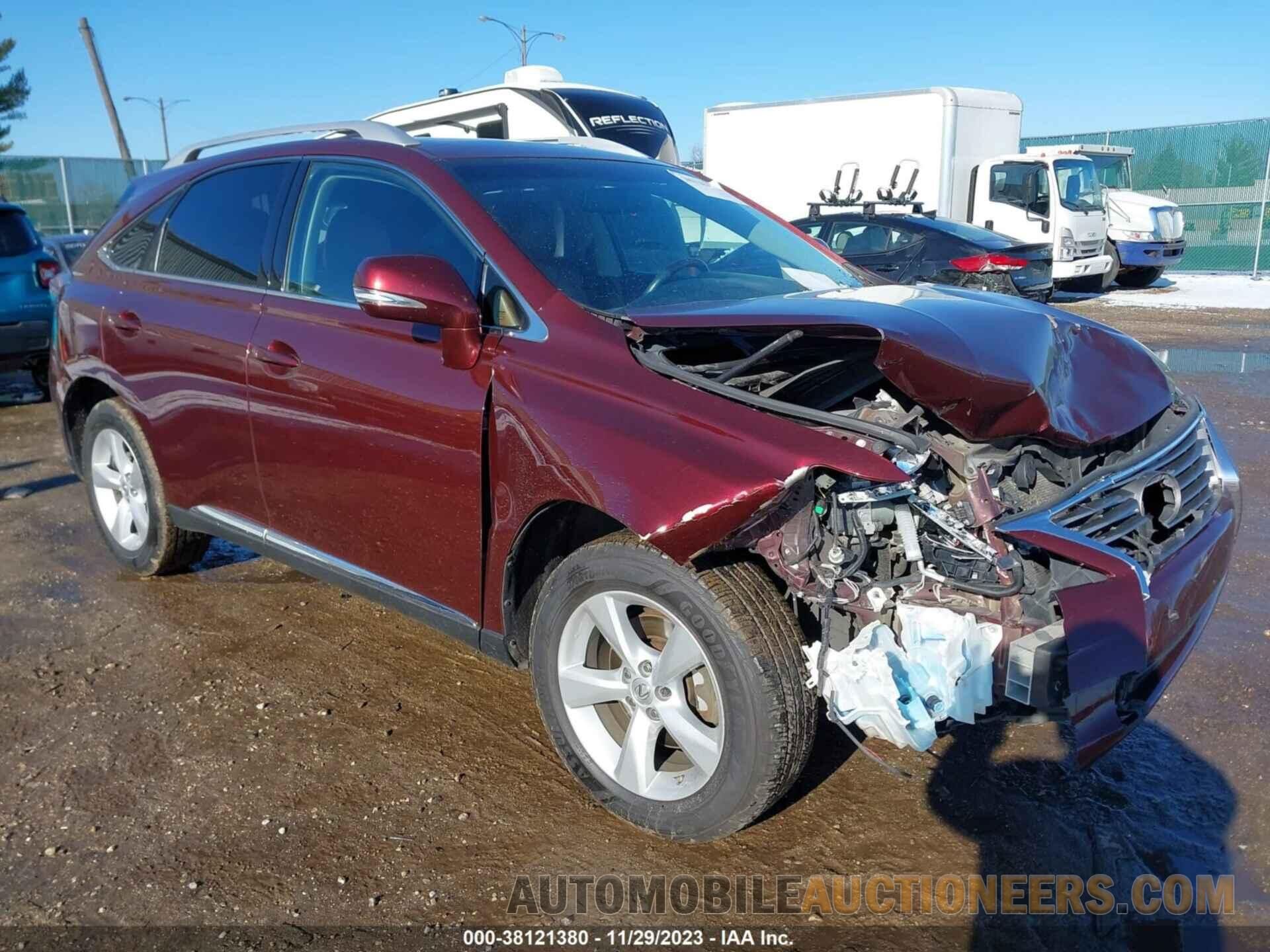 2T2BK1BA8FC311166 LEXUS RX 2015