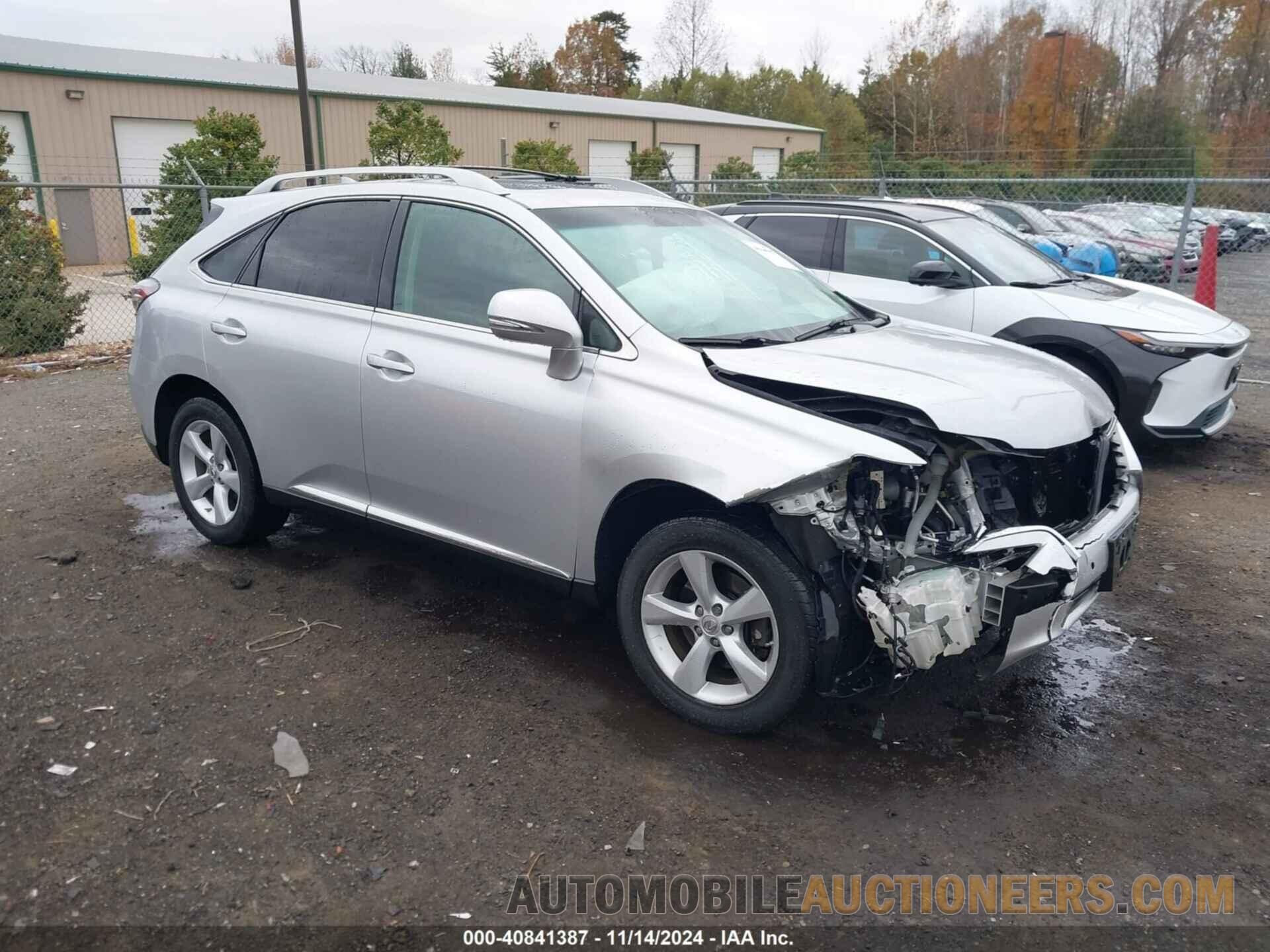 2T2BK1BA8FC311457 LEXUS RX 350 2015