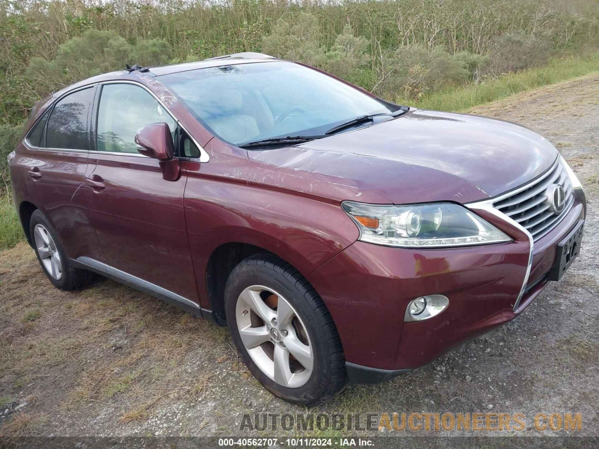 2T2BK1BA8FC312107 LEXUS RX 350 2015