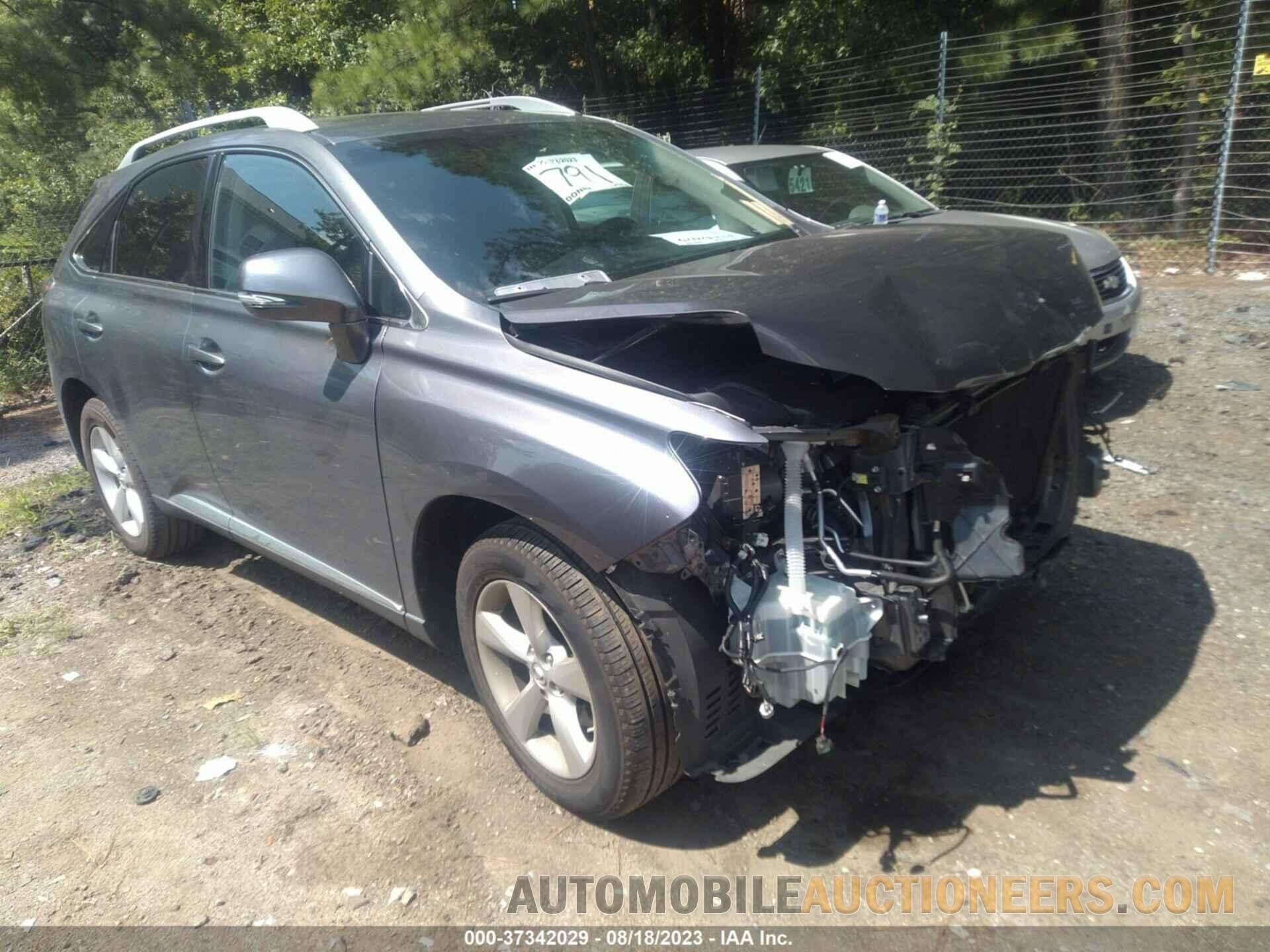 2T2BK1BA8FC314102 LEXUS RX 350 2015