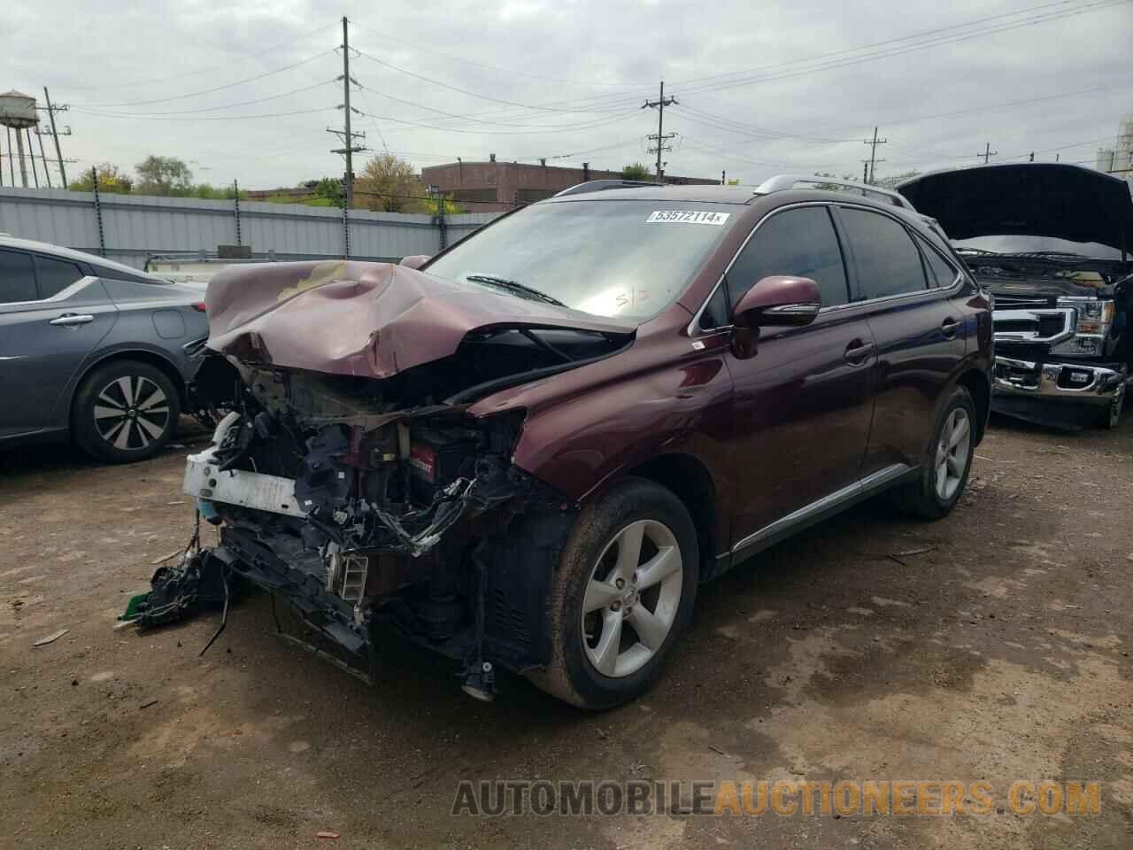 2T2BK1BA8FC318229 LEXUS RX350 2015