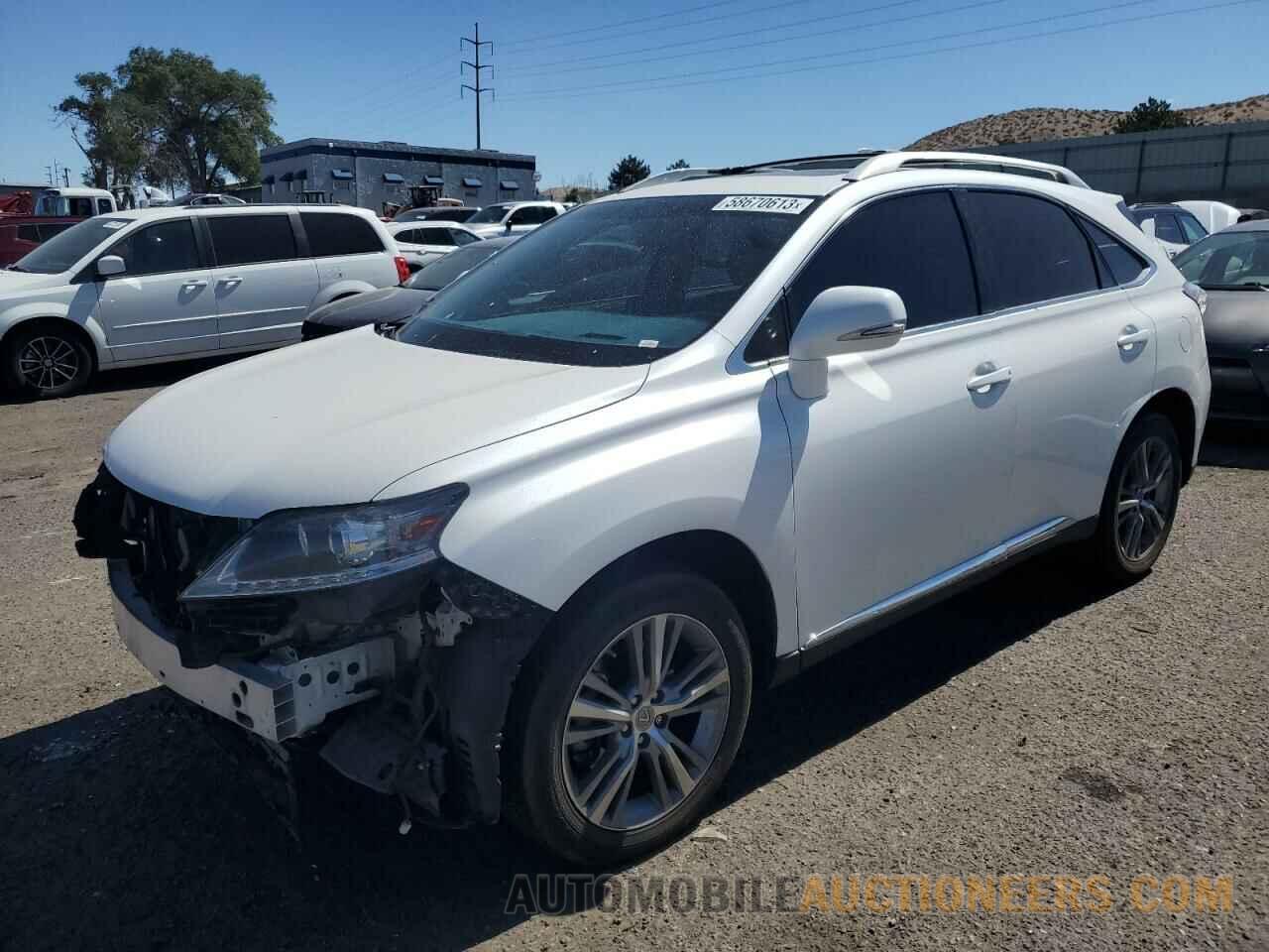 2T2BK1BA8FC320725 LEXUS RX350 2015