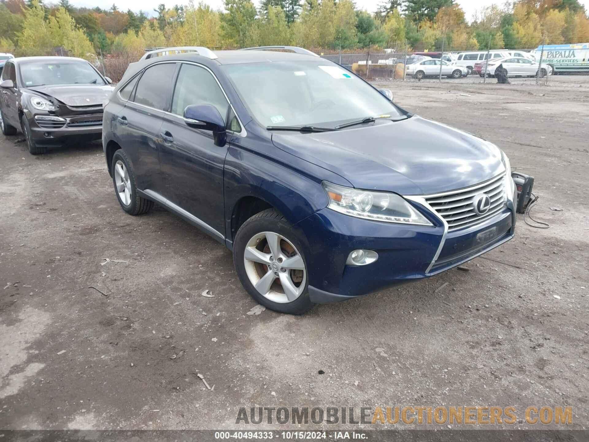 2T2BK1BA8FC324211 LEXUS RX 350 2015