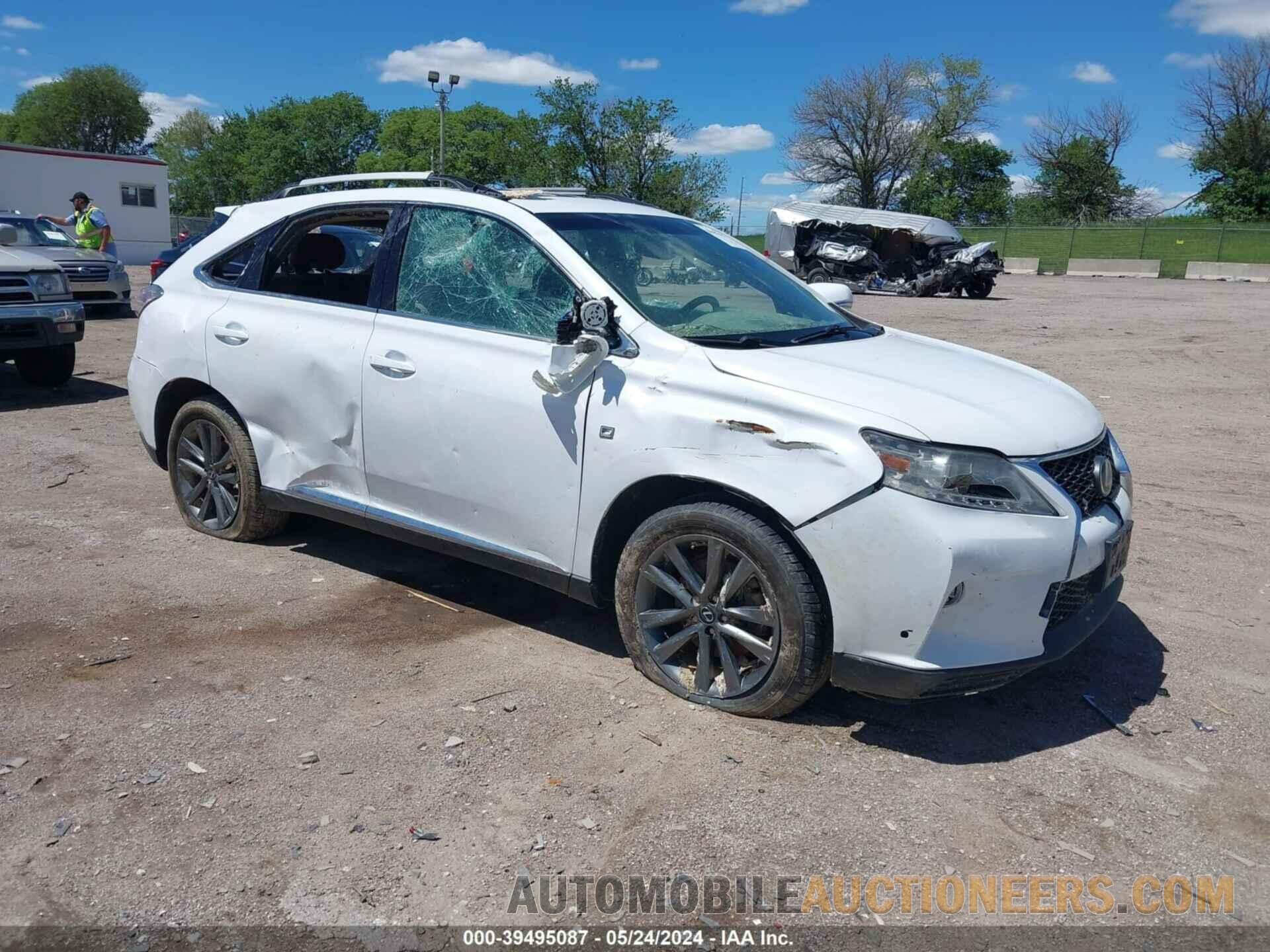 2T2BK1BA8FC326587 LEXUS RX 350 2015