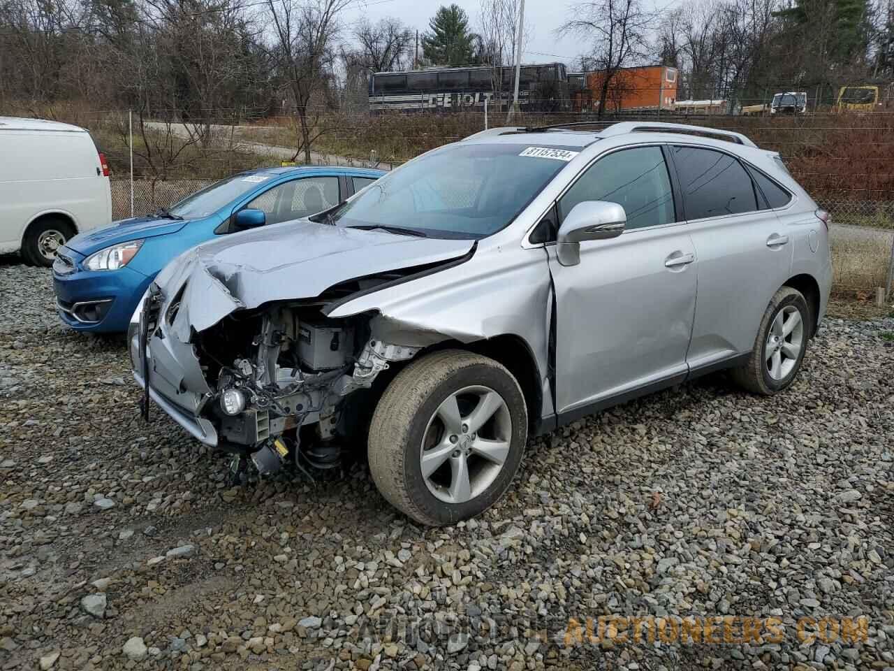 2T2BK1BA8FC327965 LEXUS RX350 2015