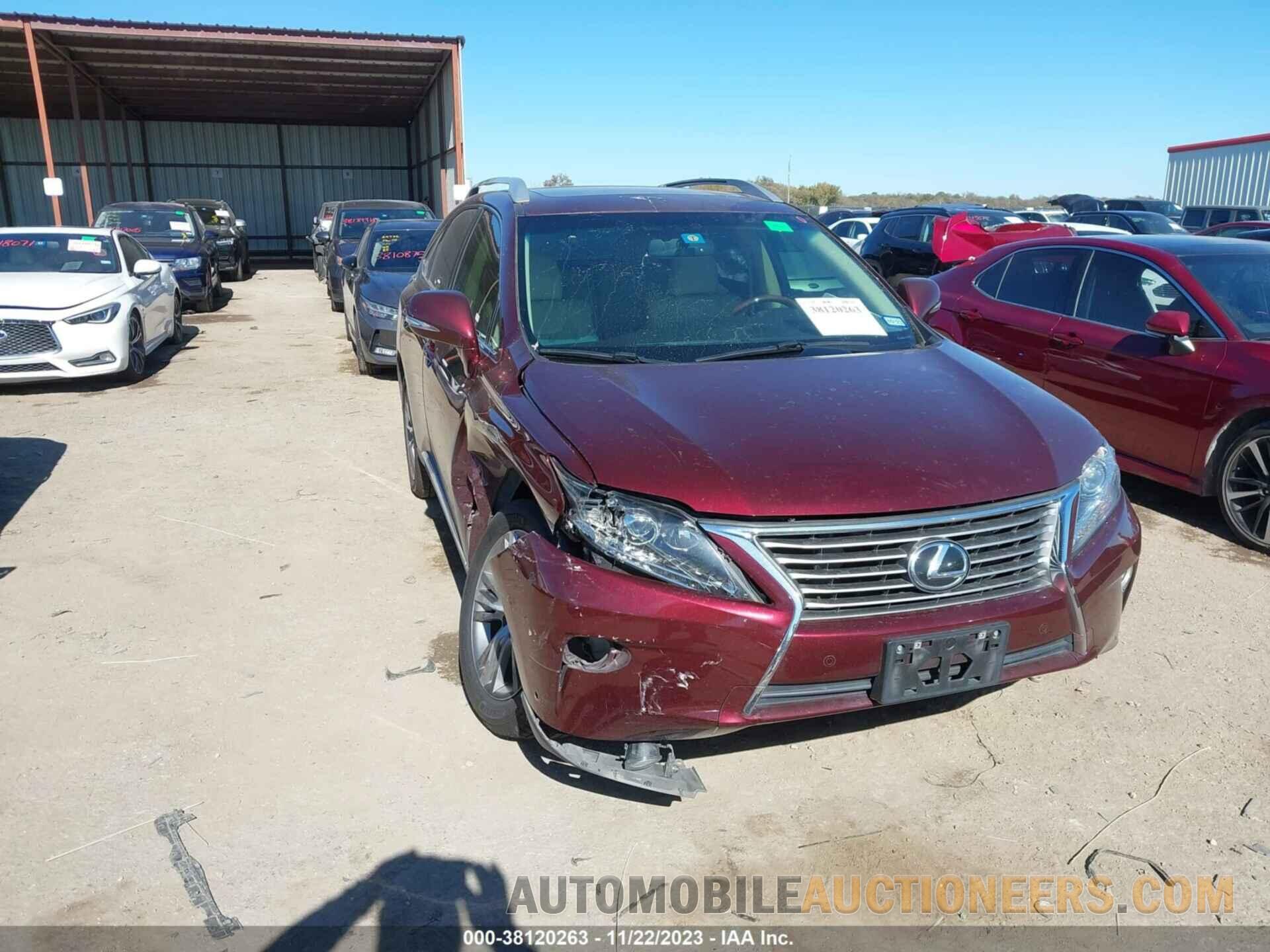 2T2BK1BA8FC340117 LEXUS RX 350 2015