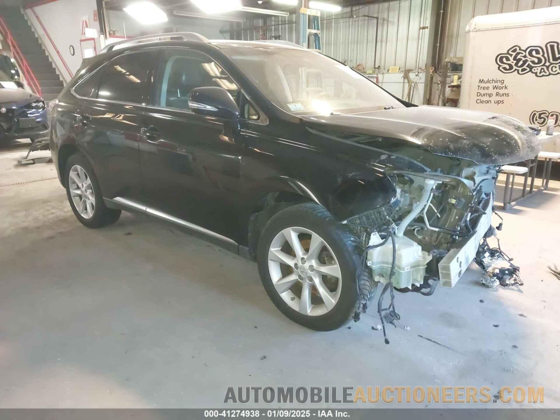 2T2BK1BA9BC112993 LEXUS RX 350 2011