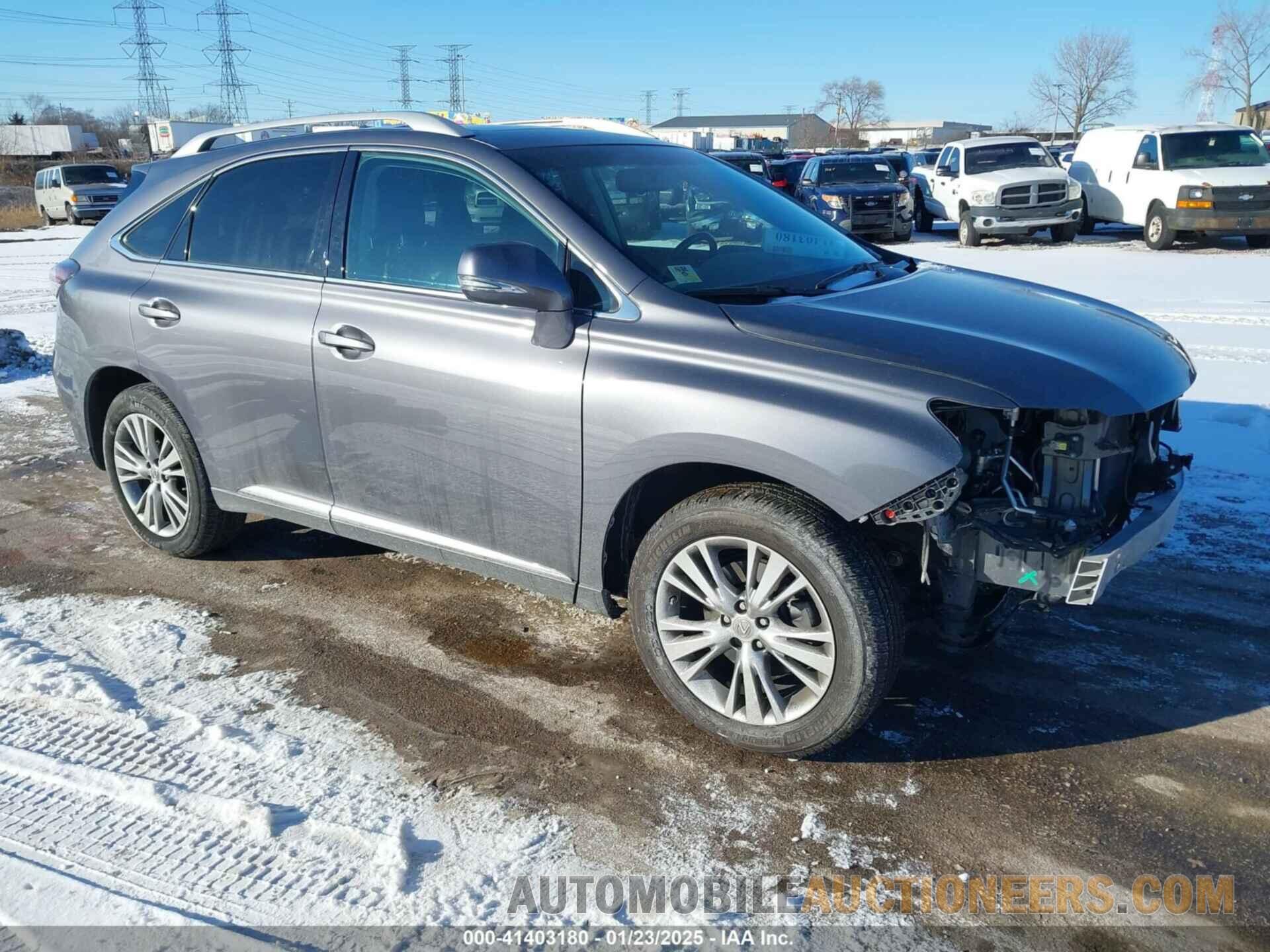 2T2BK1BA9EC250635 LEXUS RX 350 2014