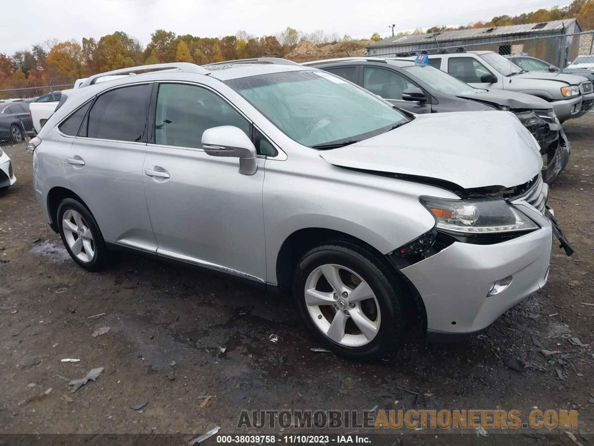 2T2BK1BA9FC263404 LEXUS RX 2015