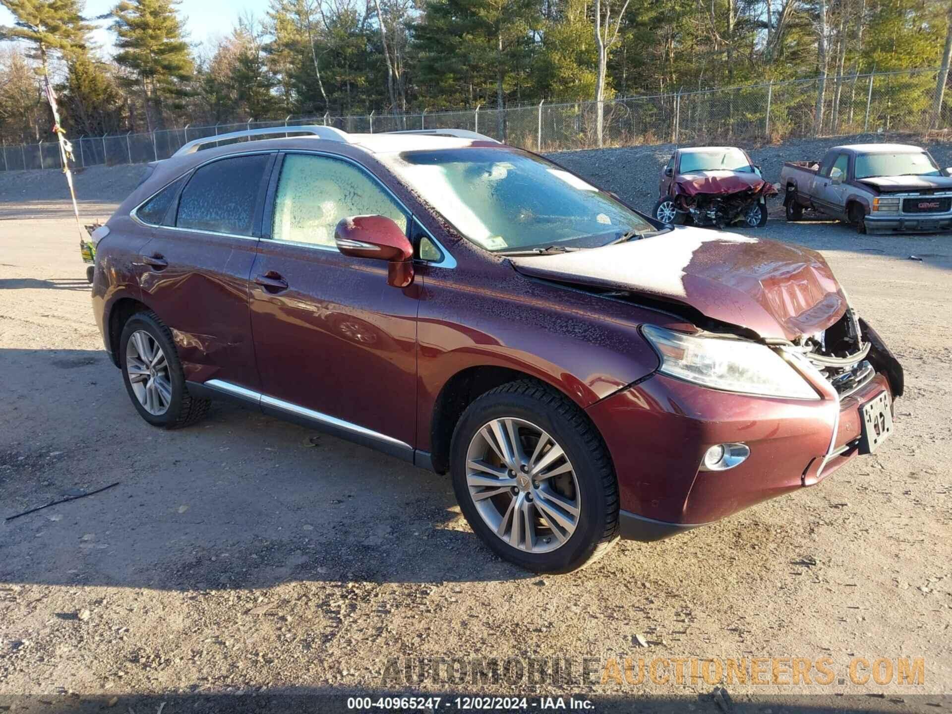 2T2BK1BA9FC264505 LEXUS RX 350 2015