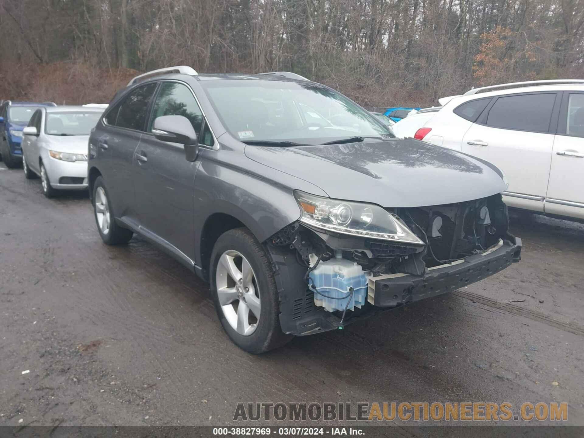 2T2BK1BA9FC265184 LEXUS RX 350 2015