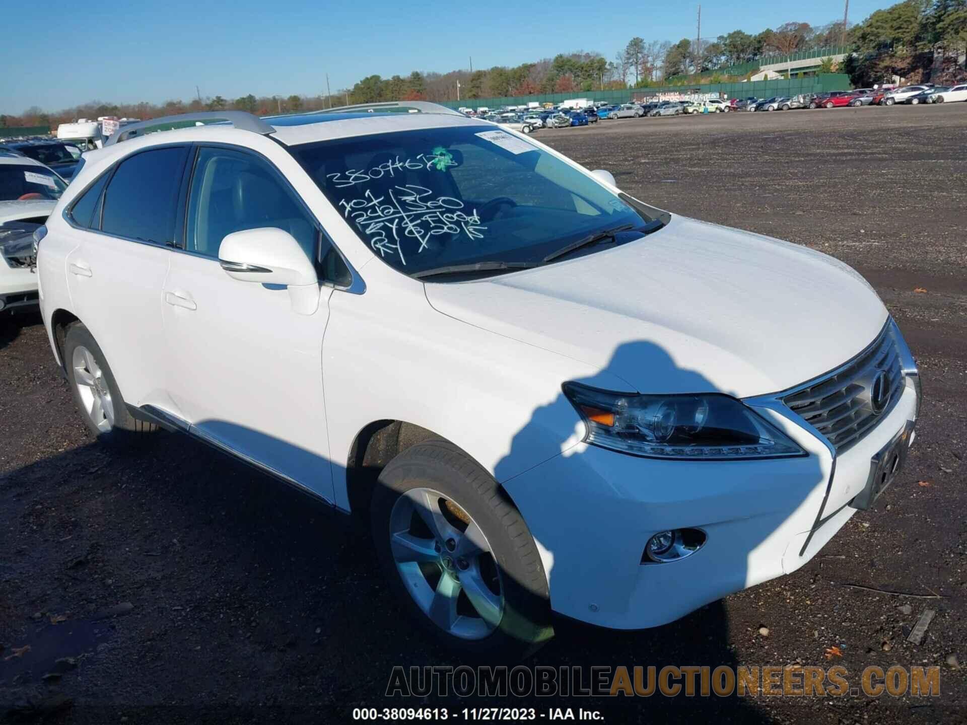 2T2BK1BA9FC265539 LEXUS RX 2015