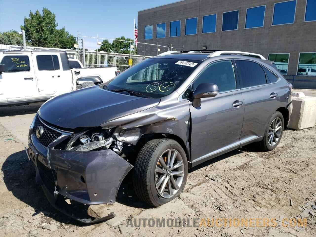 2T2BK1BA9FC265864 LEXUS RX350 2015