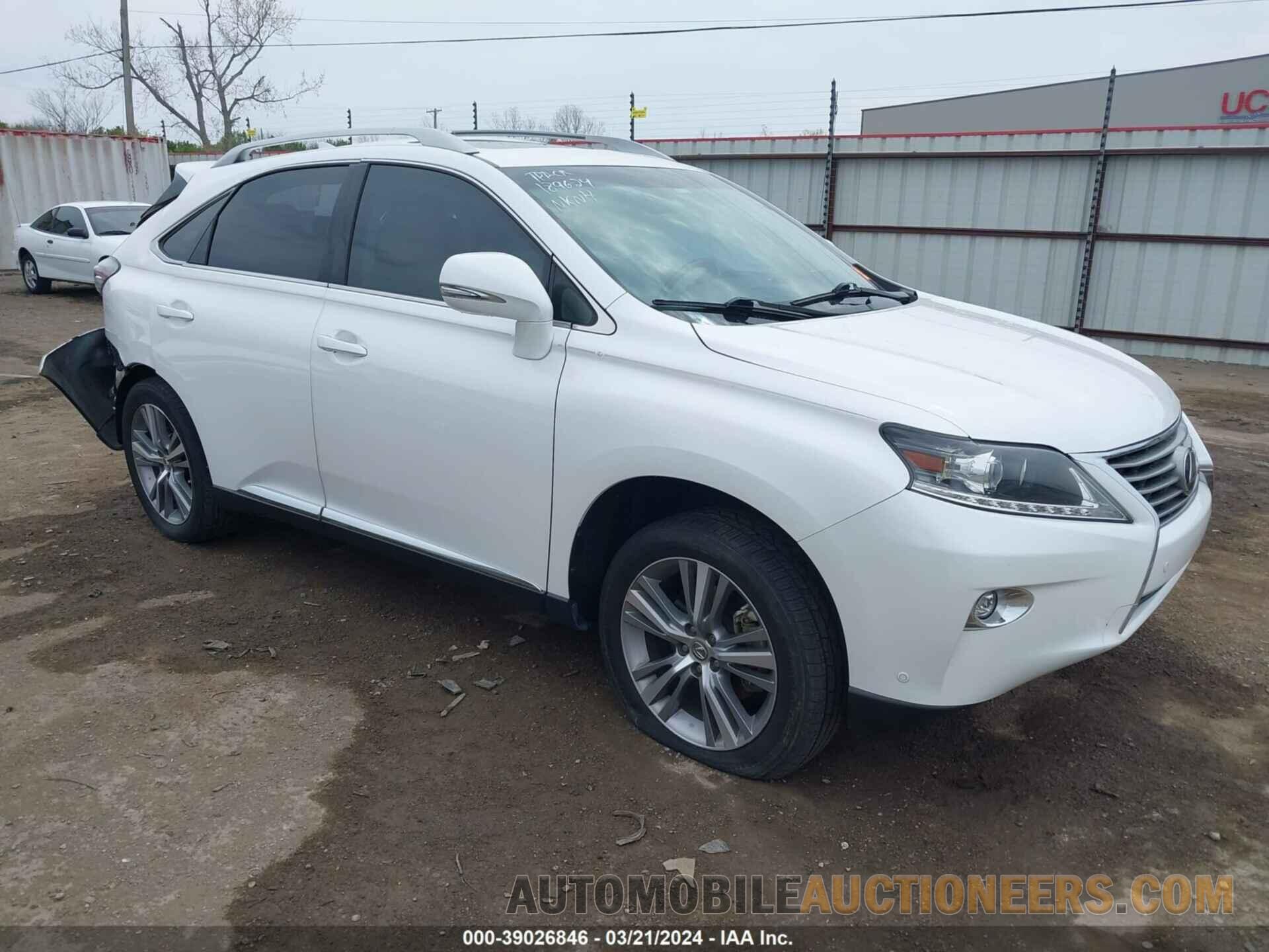 2T2BK1BA9FC271938 LEXUS RX 350 2015