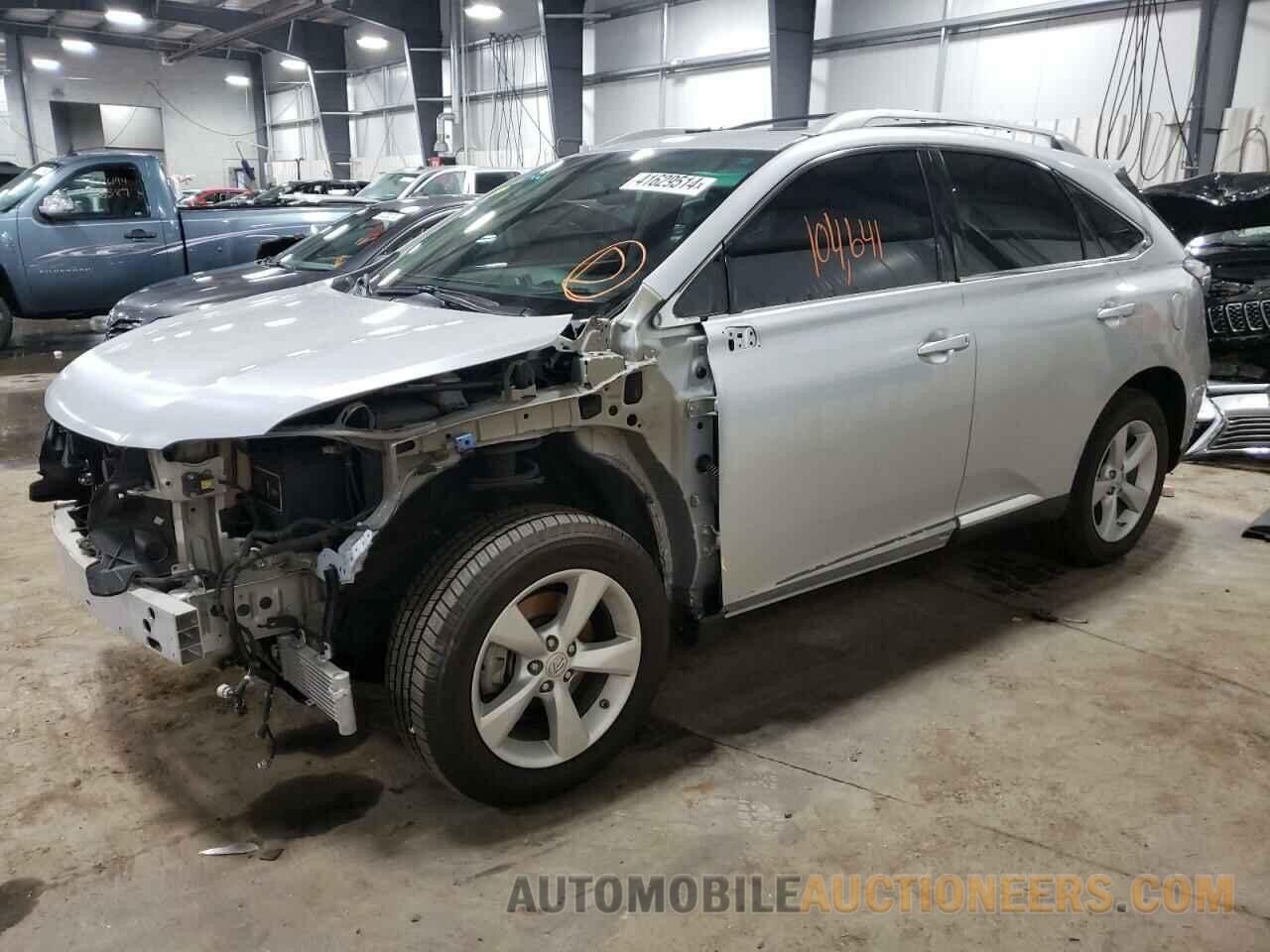 2T2BK1BA9FC287993 LEXUS RX350 2015