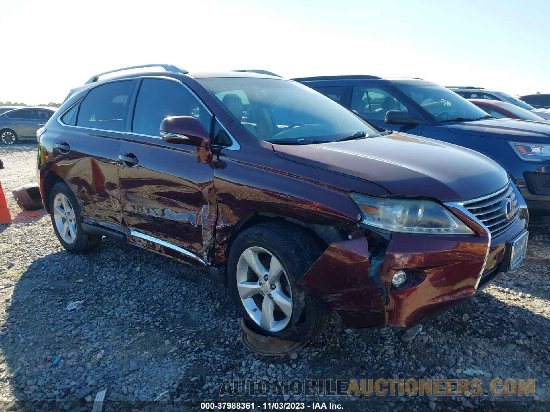 2T2BK1BA9FC316473 LEXUS RX 350 2015