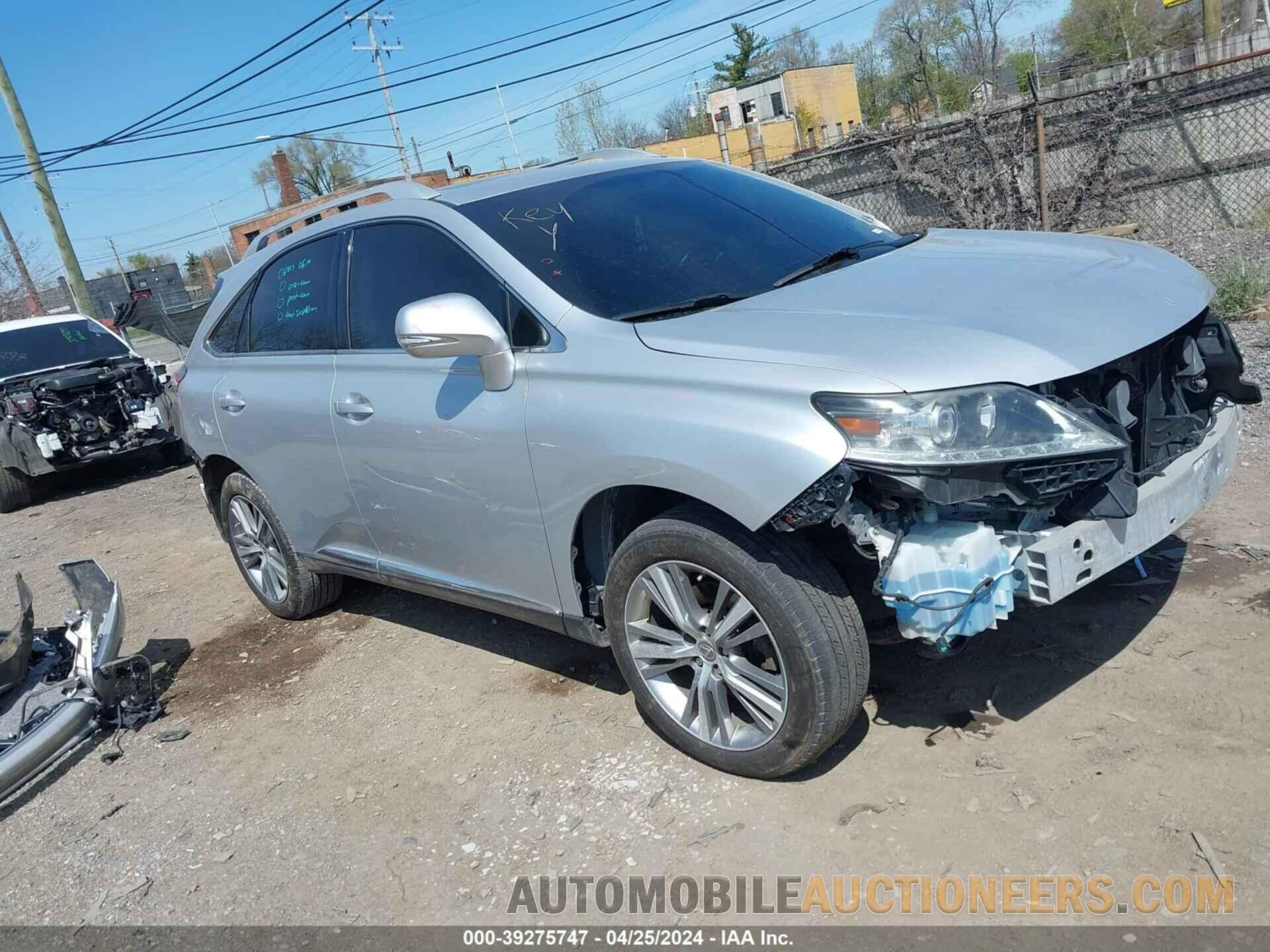 2T2BK1BA9FC317008 LEXUS RX 350 2015