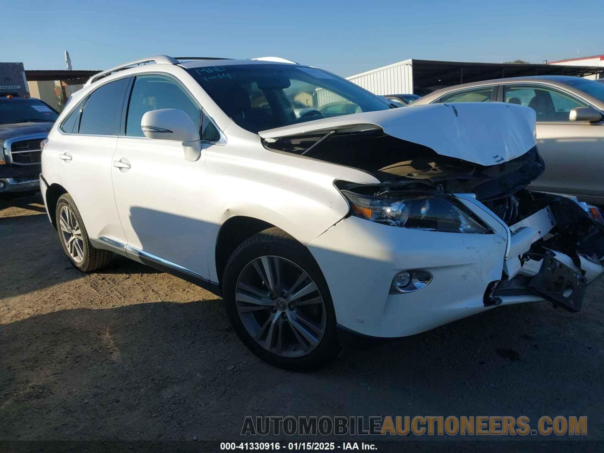 2T2BK1BA9FC322953 LEXUS RX 350 2015