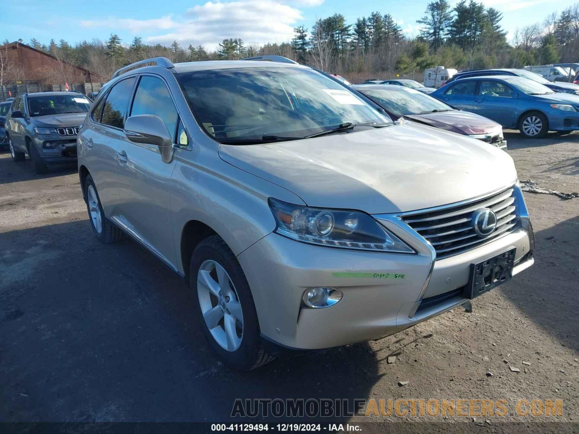 2T2BK1BA9FC337937 LEXUS RX 350 2015