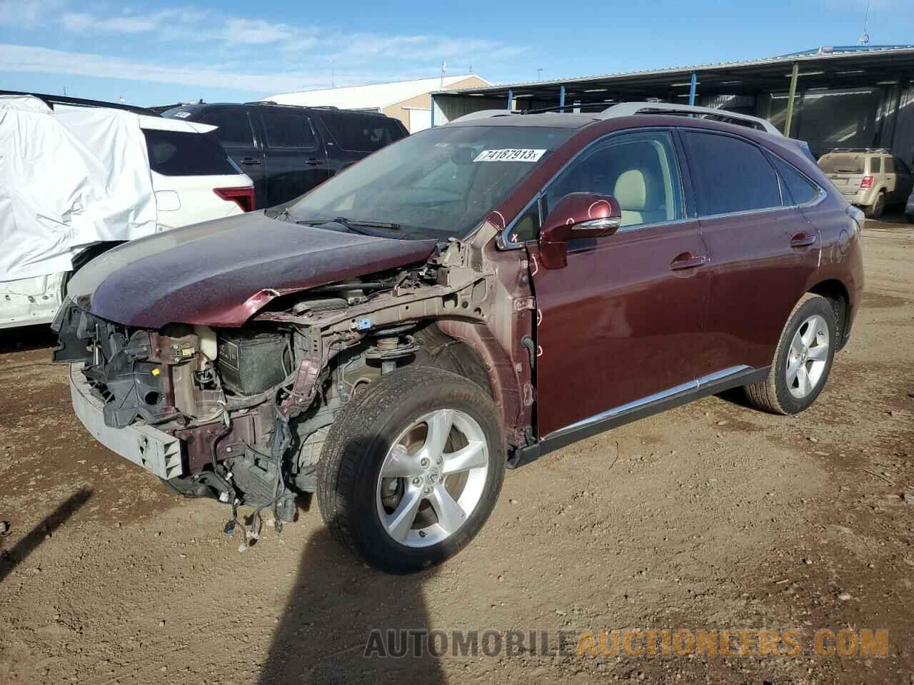 2T2BK1BA9FC341924 LEXUS RX350 2015