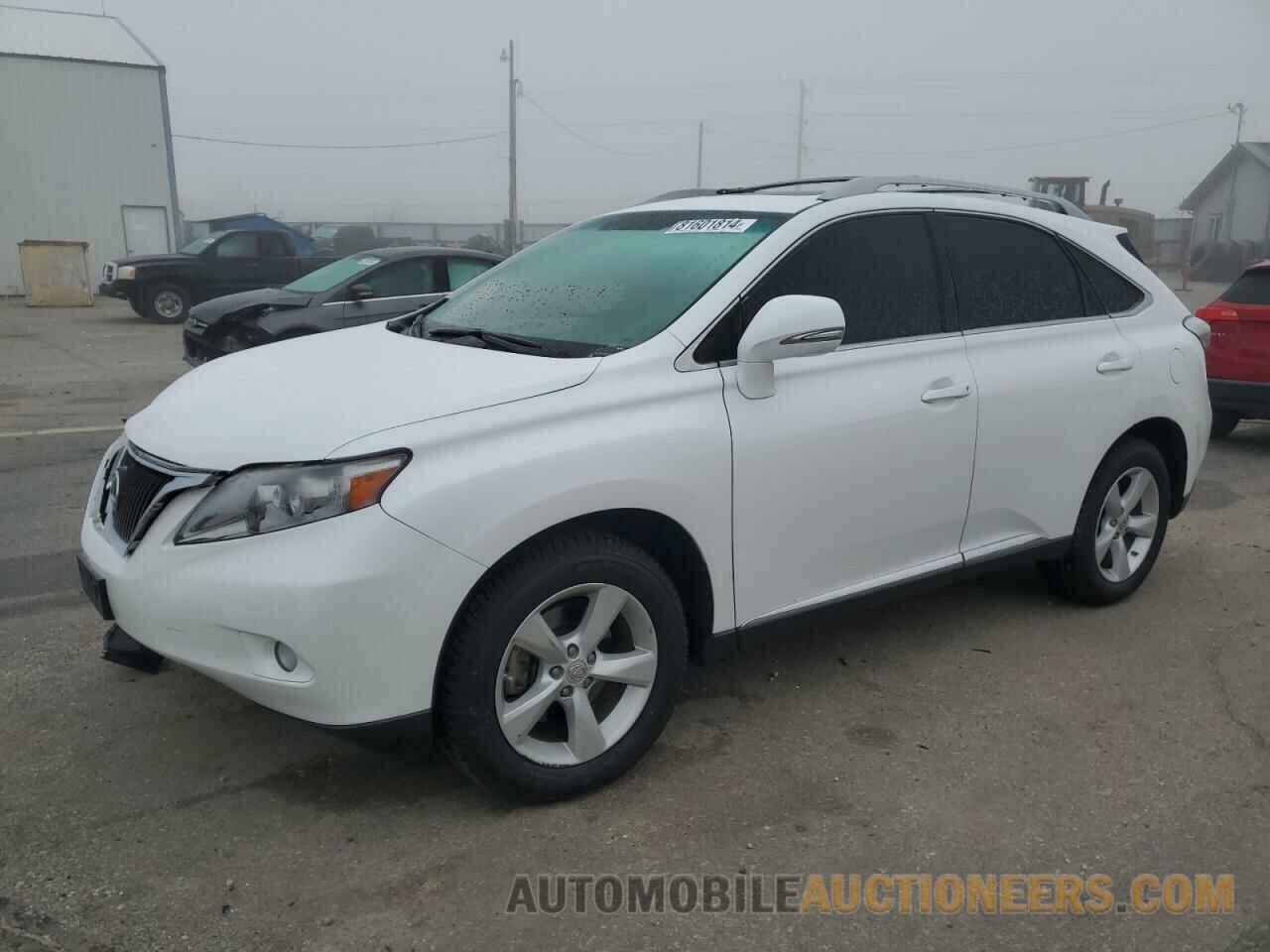 2T2BK1BAXBC097663 LEXUS RX350 2011