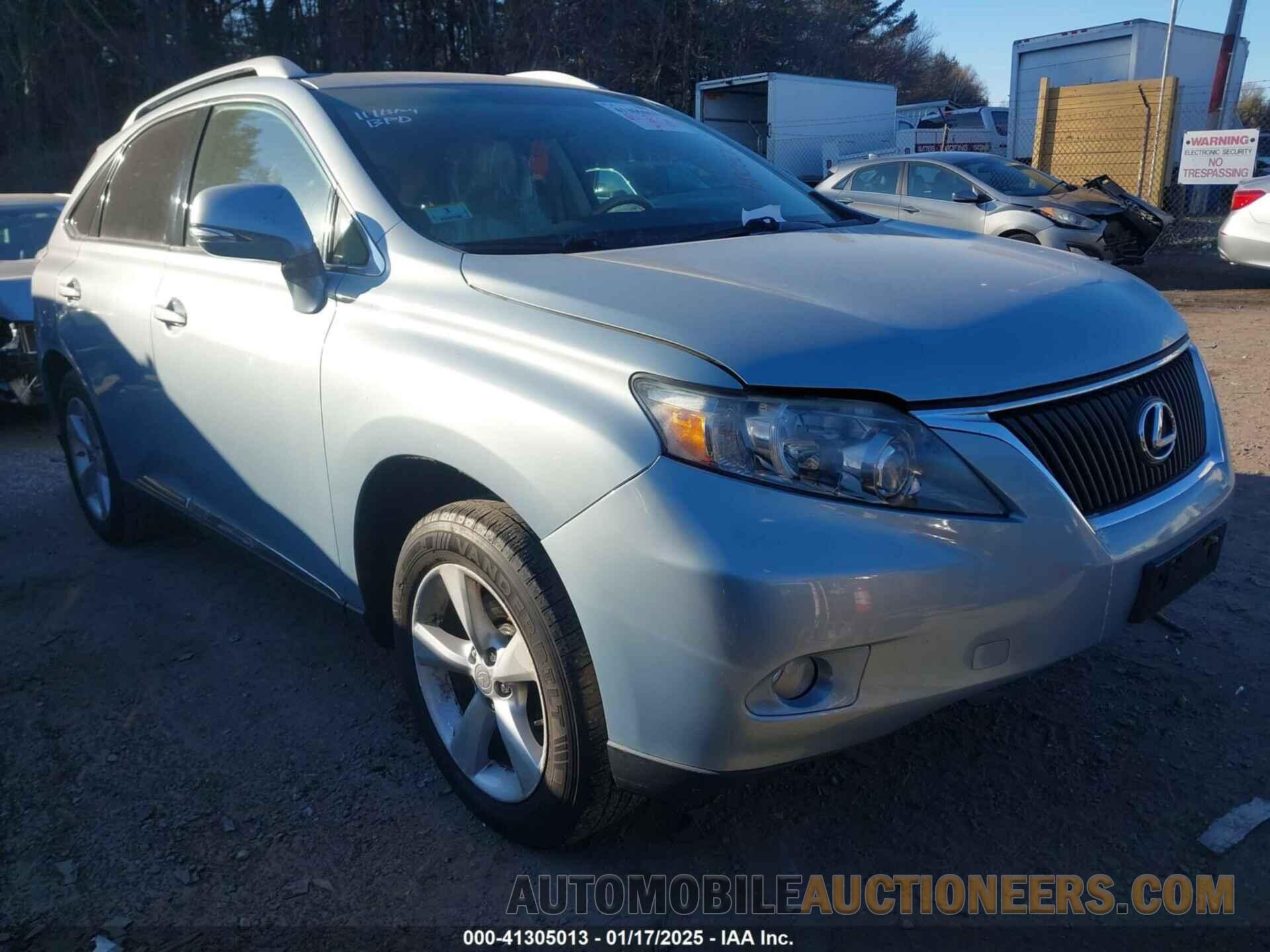 2T2BK1BAXBC100187 LEXUS RX 350 2011