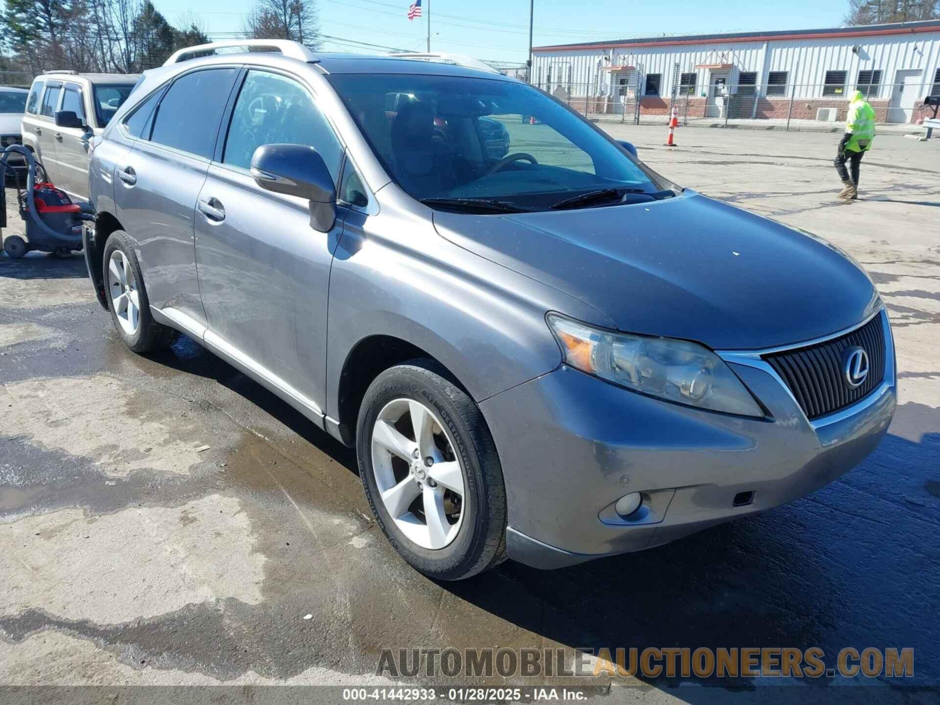 2T2BK1BAXCC130615 LEXUS RX 350 2012