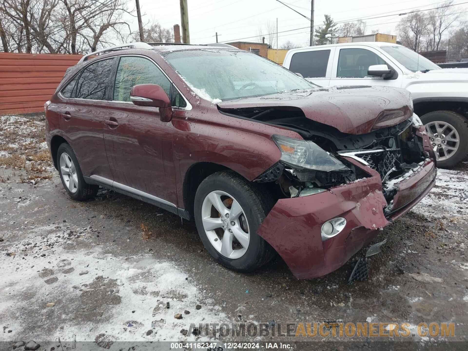 2T2BK1BAXDC220607 LEXUS RX 350 2013