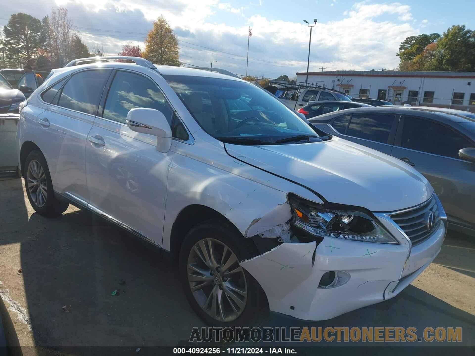 2T2BK1BAXEC229065 LEXUS RX 350 2014