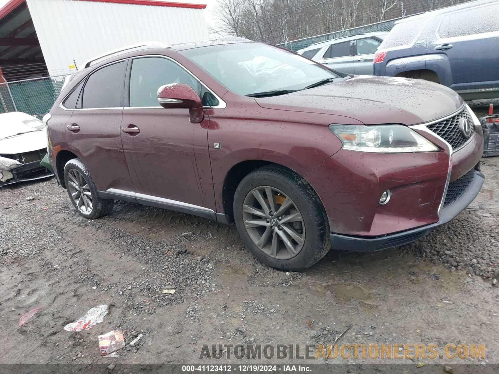 2T2BK1BAXFC259264 LEXUS RX 2015