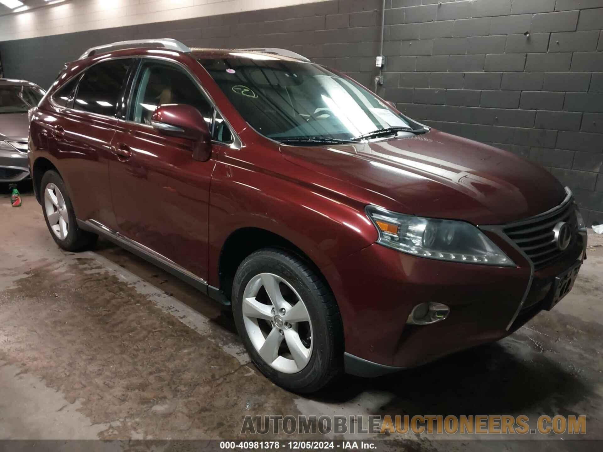 2T2BK1BAXFC265629 LEXUS RX 350 2015