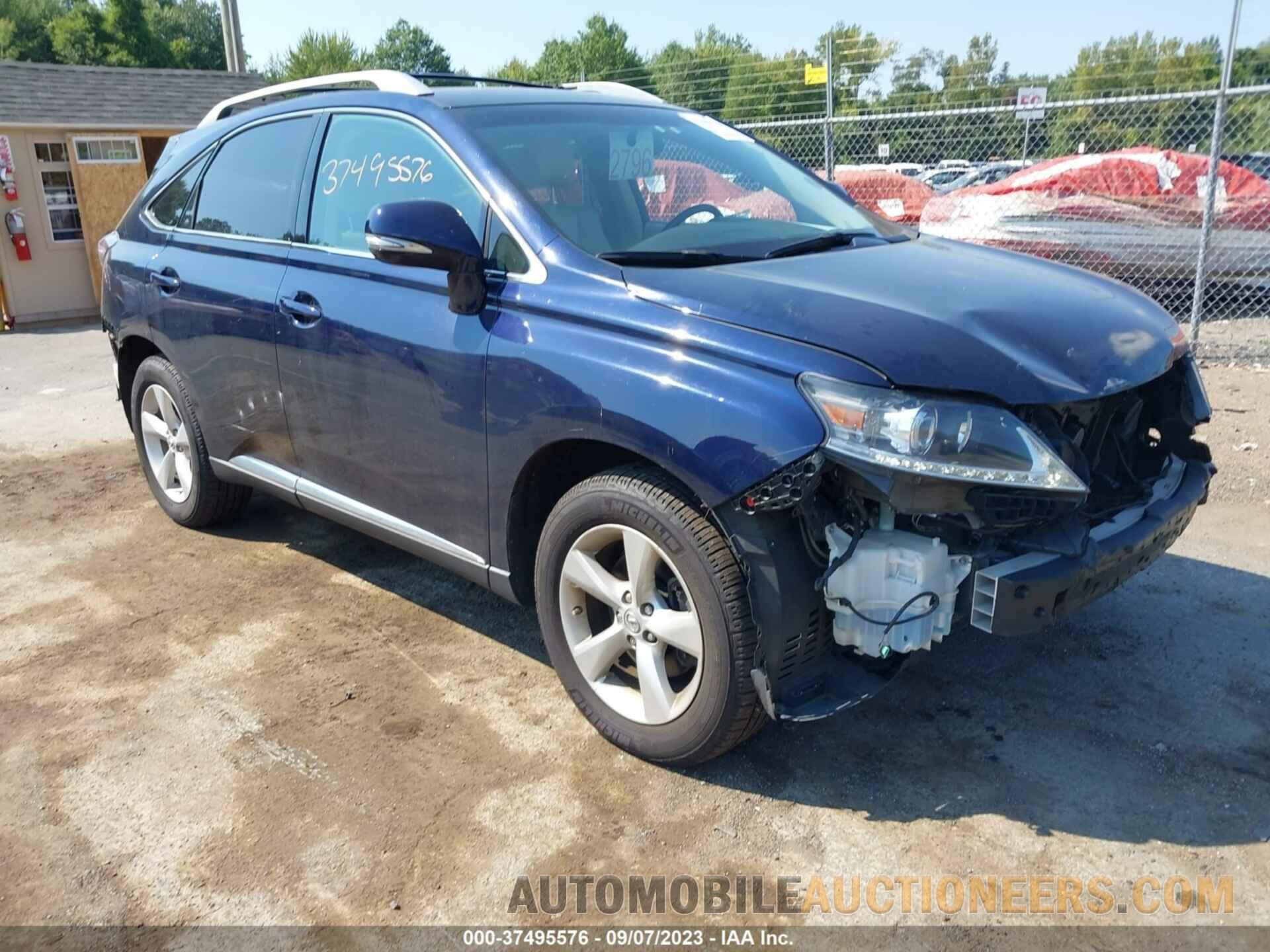 2T2BK1BAXFC267896 LEXUS RX 350 2015