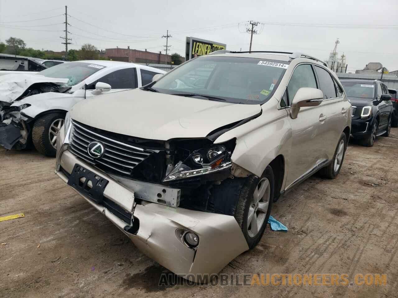 2T2BK1BAXFC282592 LEXUS RX350 2015