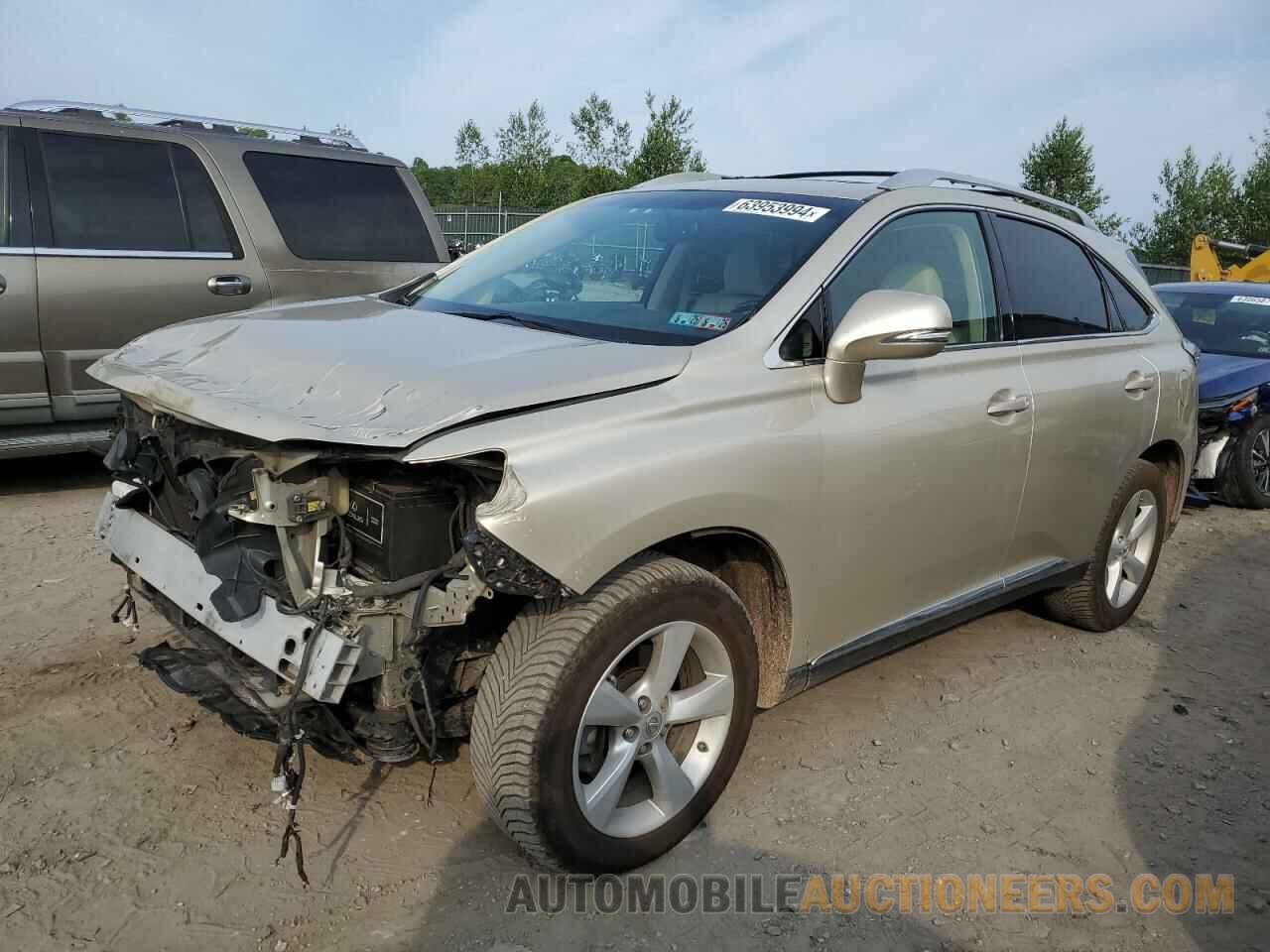 2T2BK1BAXFC302663 LEXUS RX350 2015