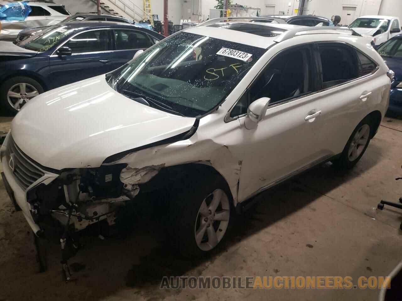 2T2BK1BAXFC303800 LEXUS RX350 2015