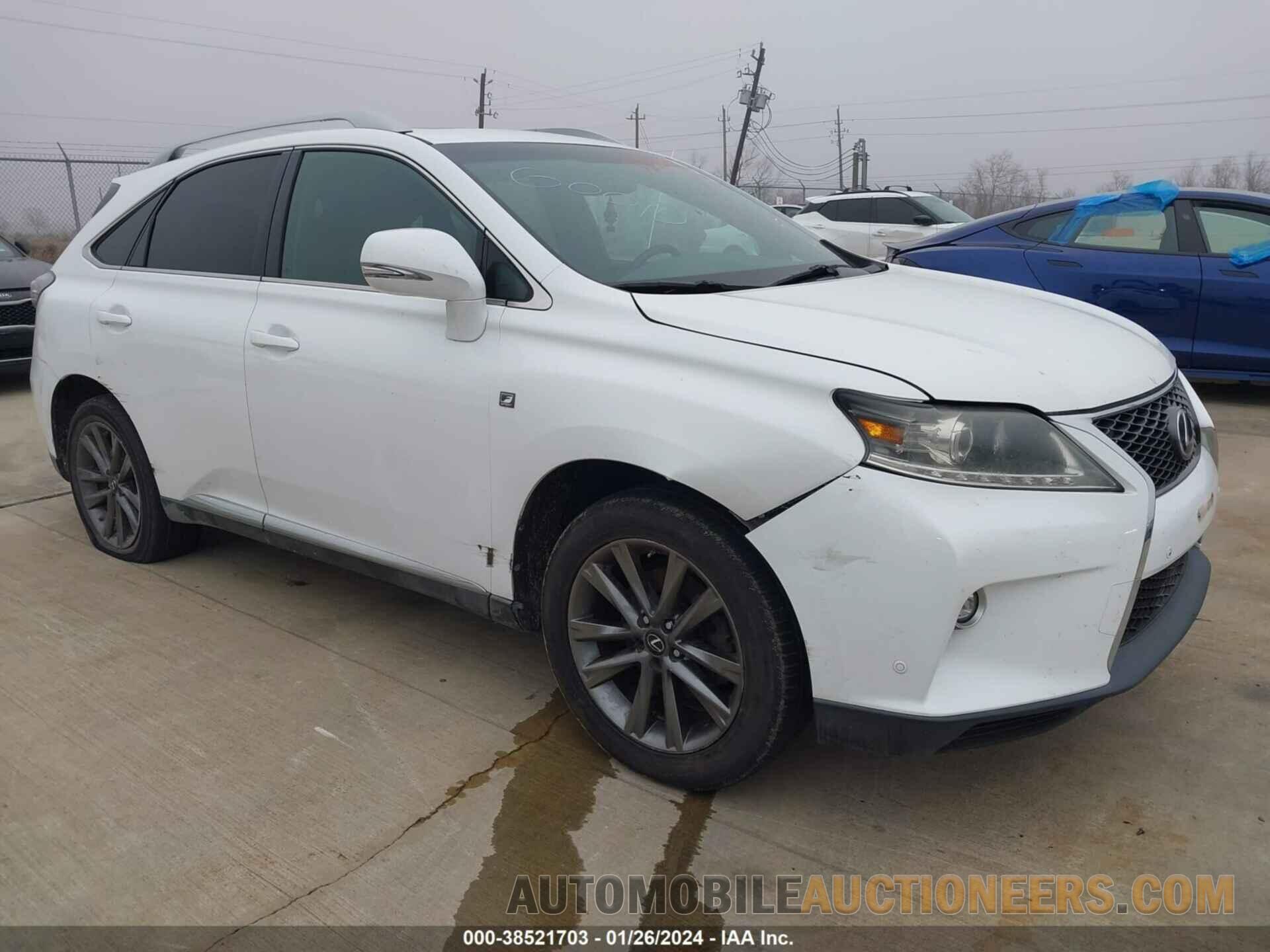 2T2BK1BAXFC317504 LEXUS RX 350 2015