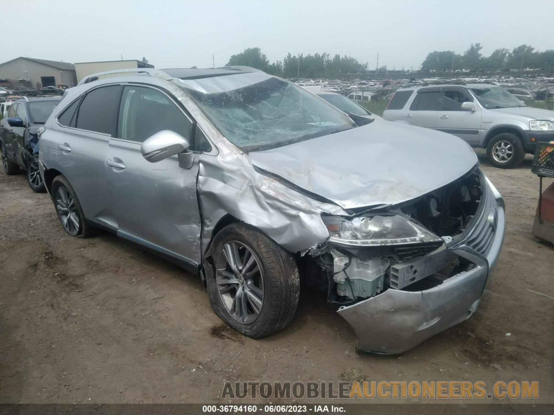 2T2BK1BAXFC340927 LEXUS RX 350 2015