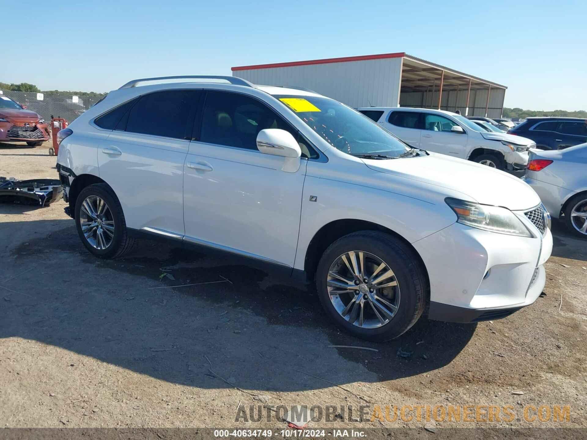 2T2BK1BAXFC341415 LEXUS RX 350 2015