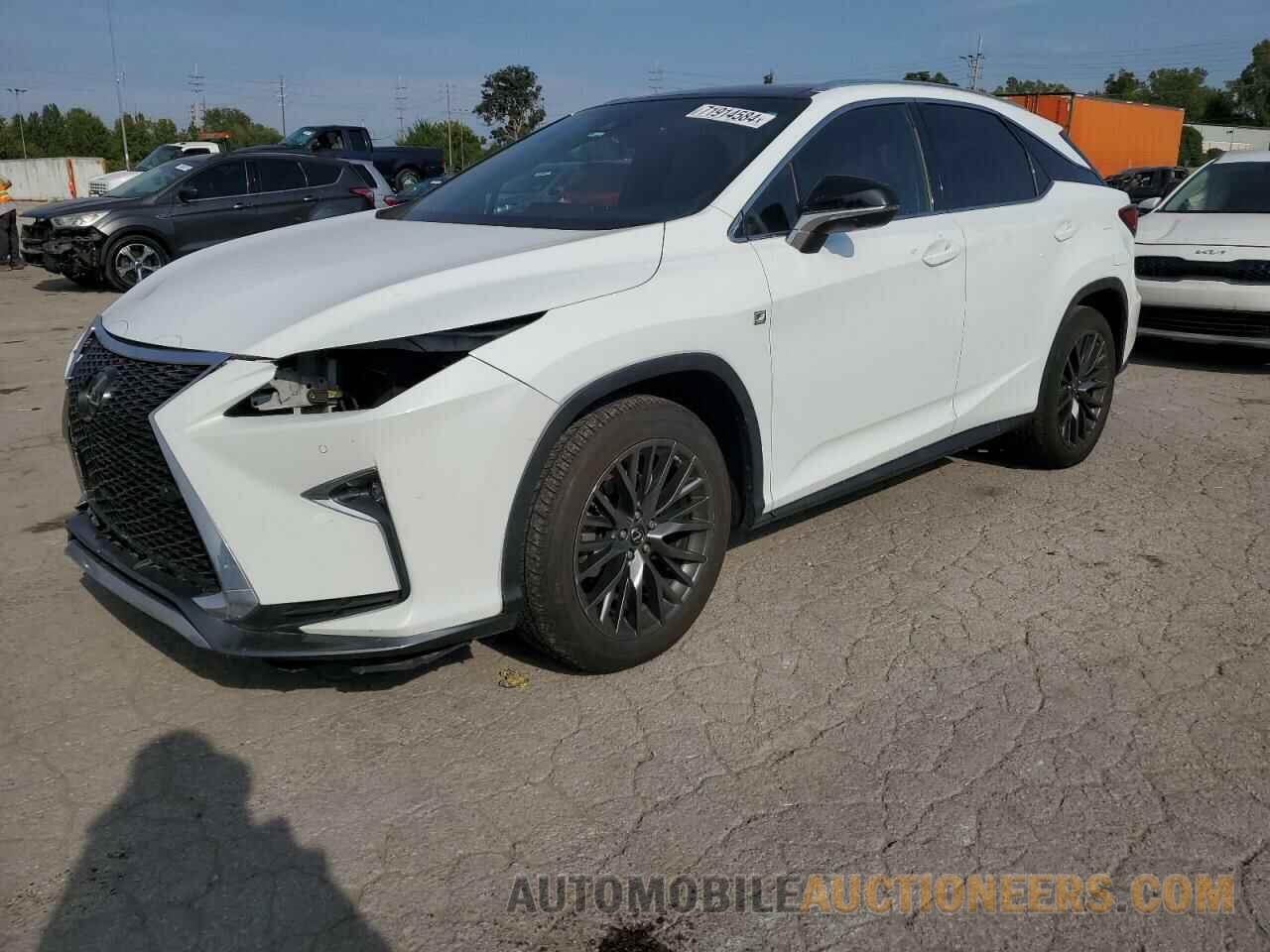 2T2BZMCA0GC044988 LEXUS RX350 2016