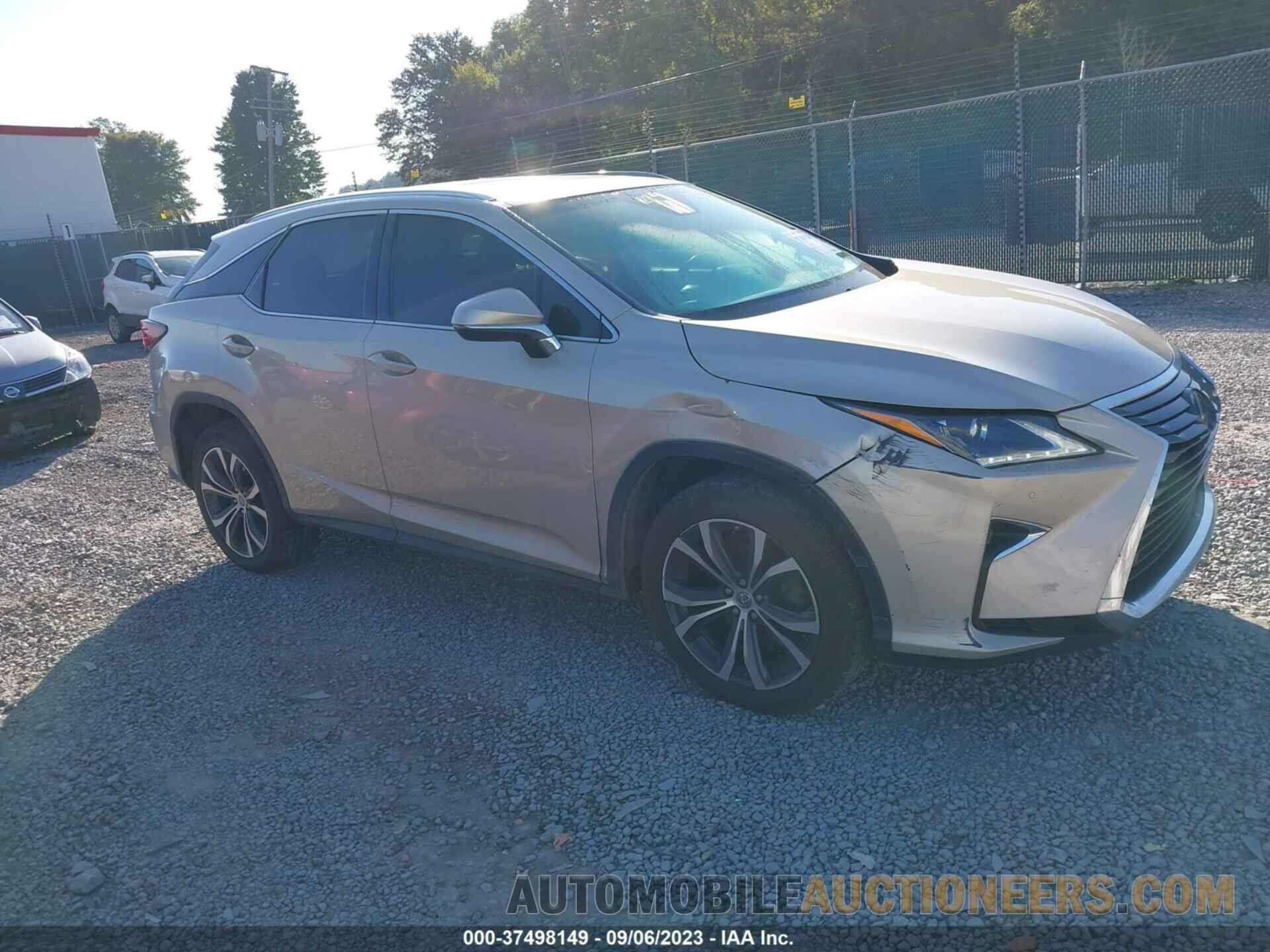 2T2BZMCA0HC072243 LEXUS RX 2017