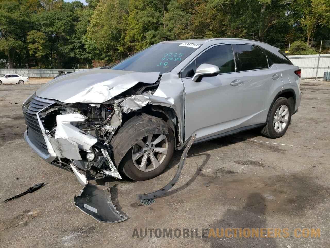 2T2BZMCA0HC079225 LEXUS RX350 2017